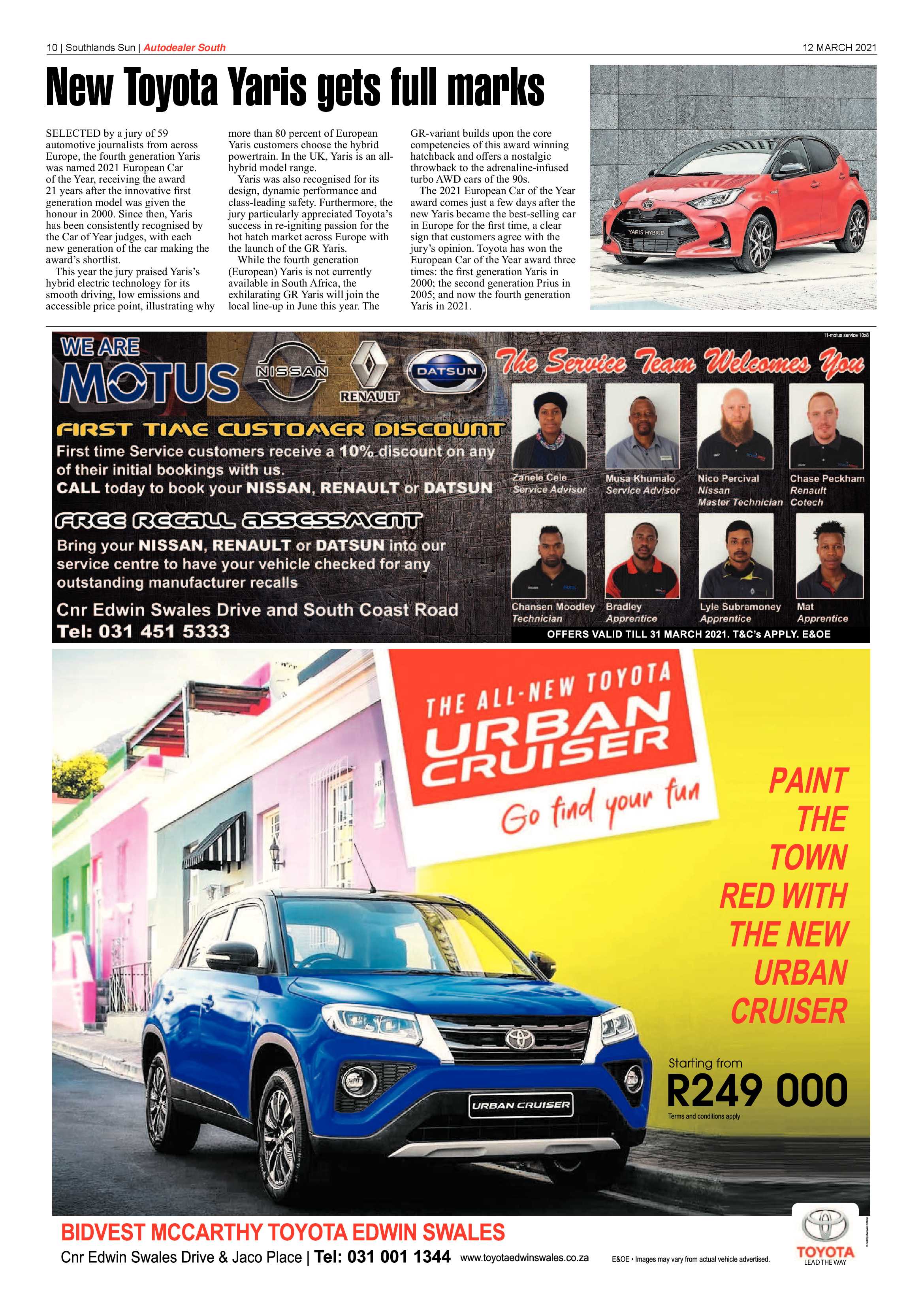 Southlands Sun 12 March 2021 page 10