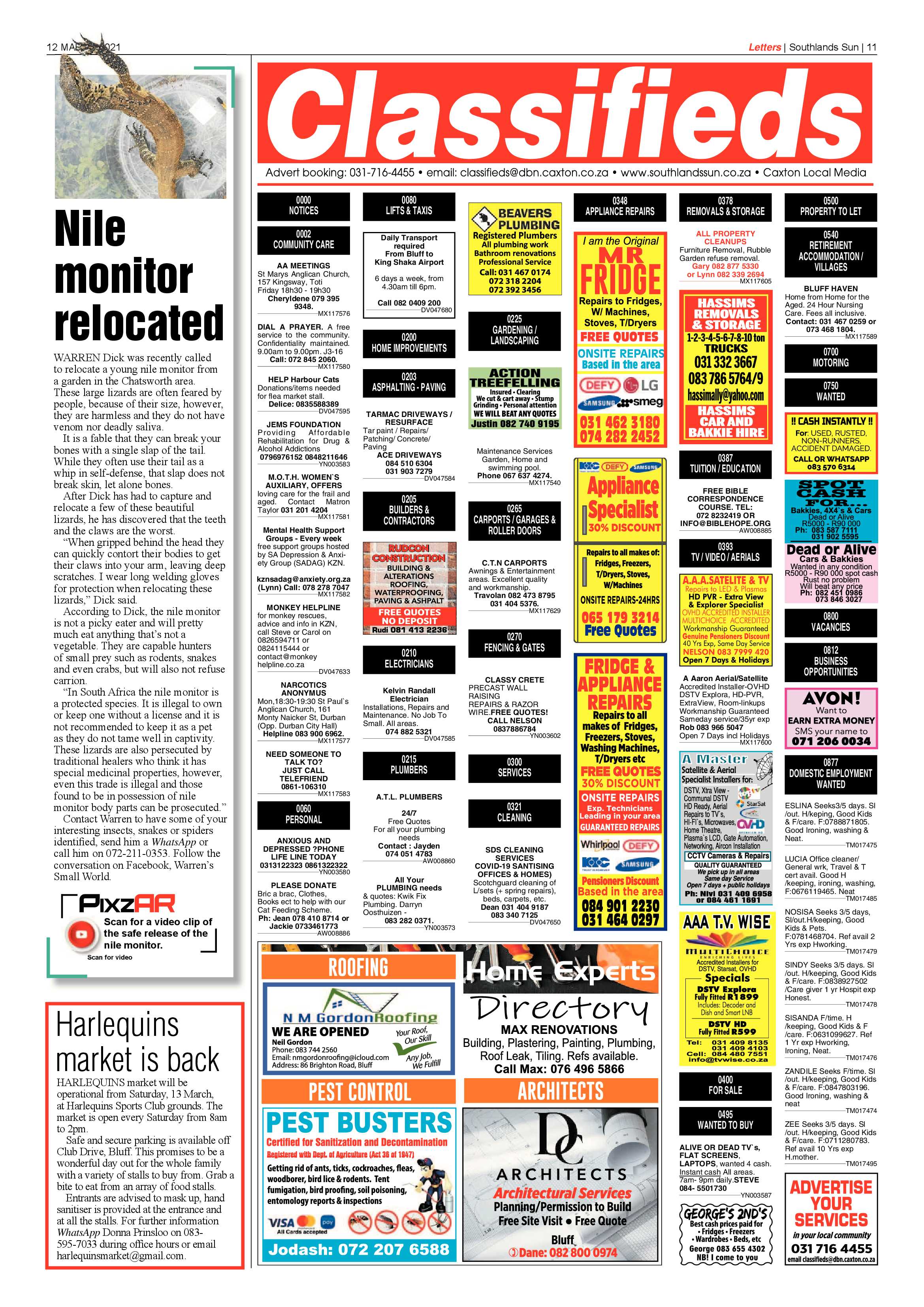 Southlands Sun 12 March 2021 page 11