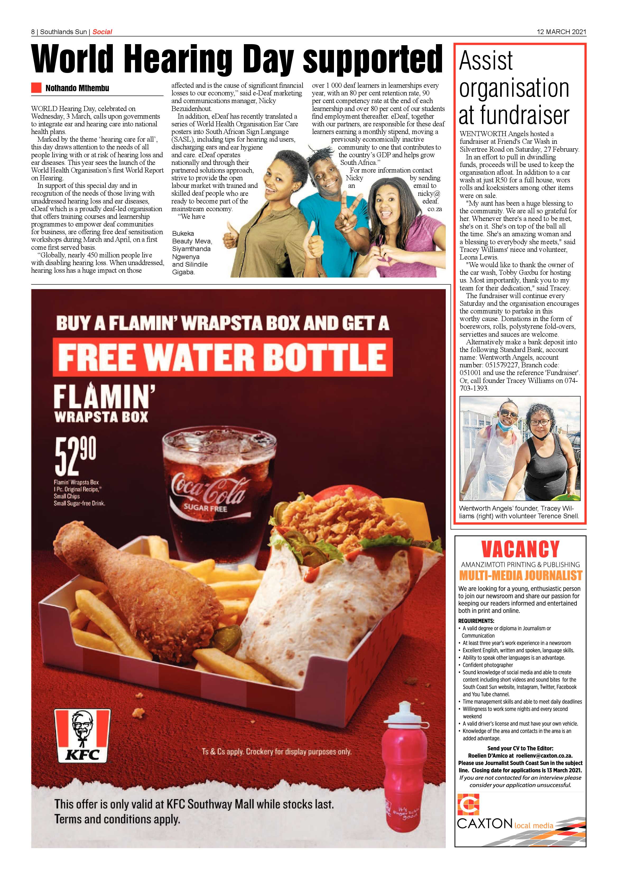 Southlands Sun 12 March 2021 page 8