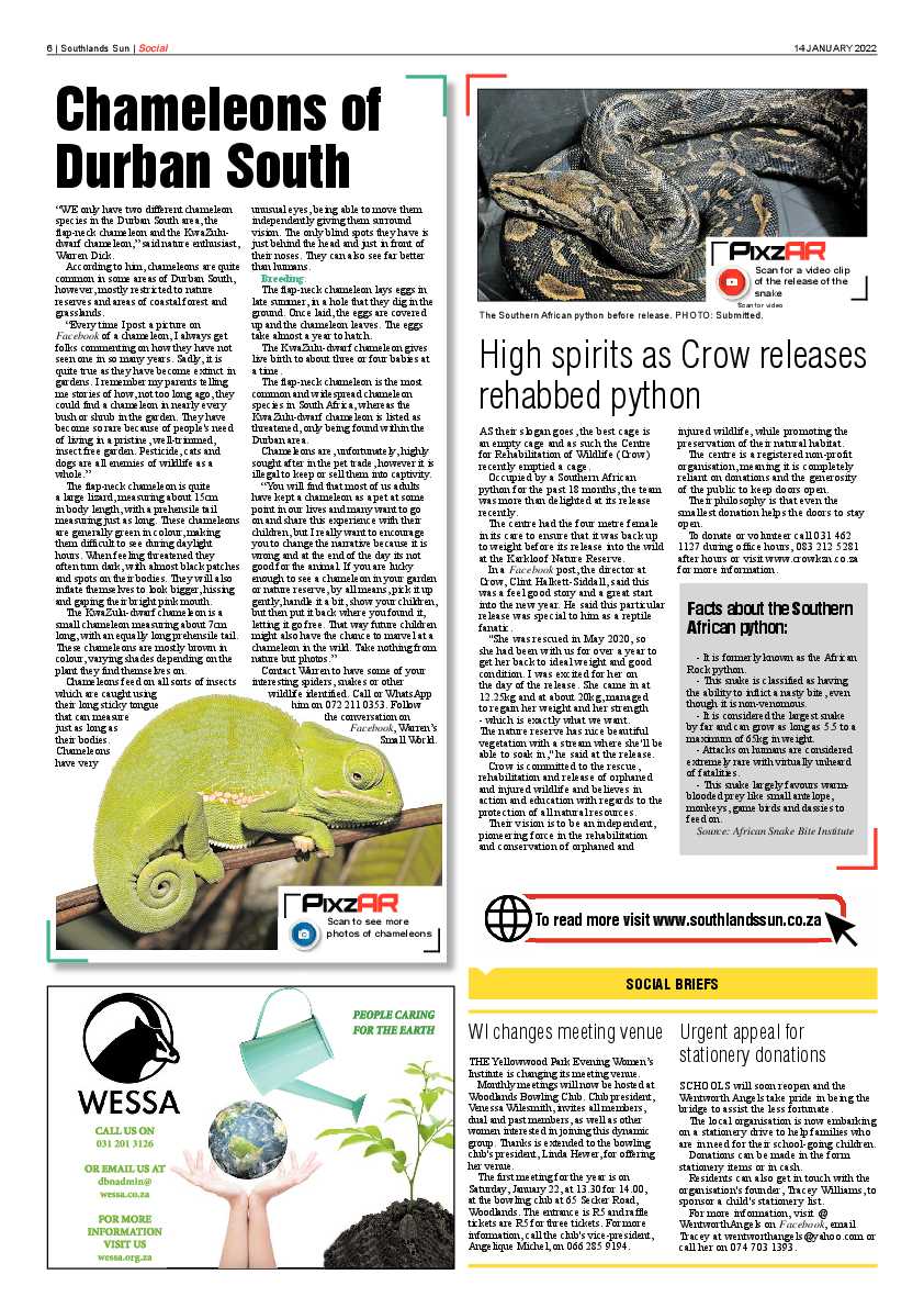 Southlands Sun 14 January 2022 page 6