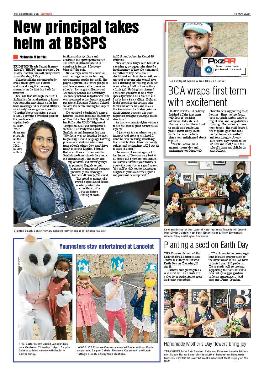 Southlands Sun 14 May 2021 page 14
