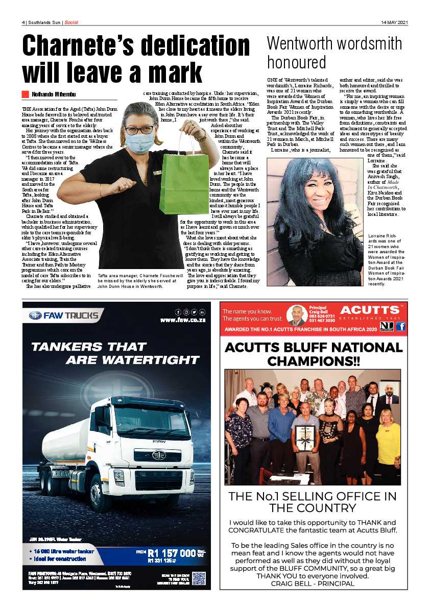 Southlands Sun 14 May 2021 page 4