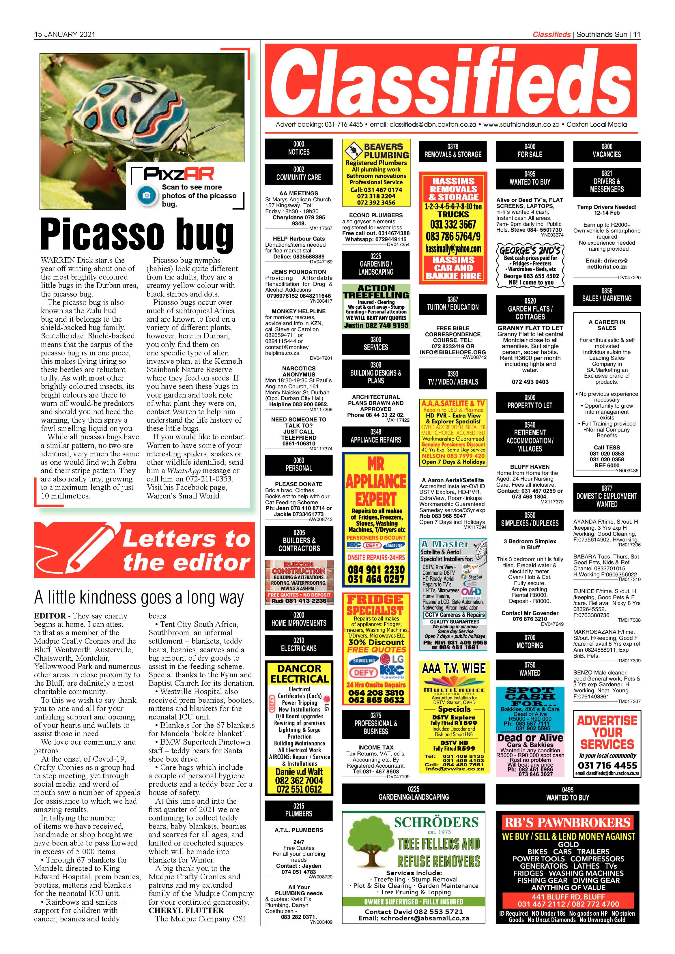 Southlands Sun 15 January 2020 page 11