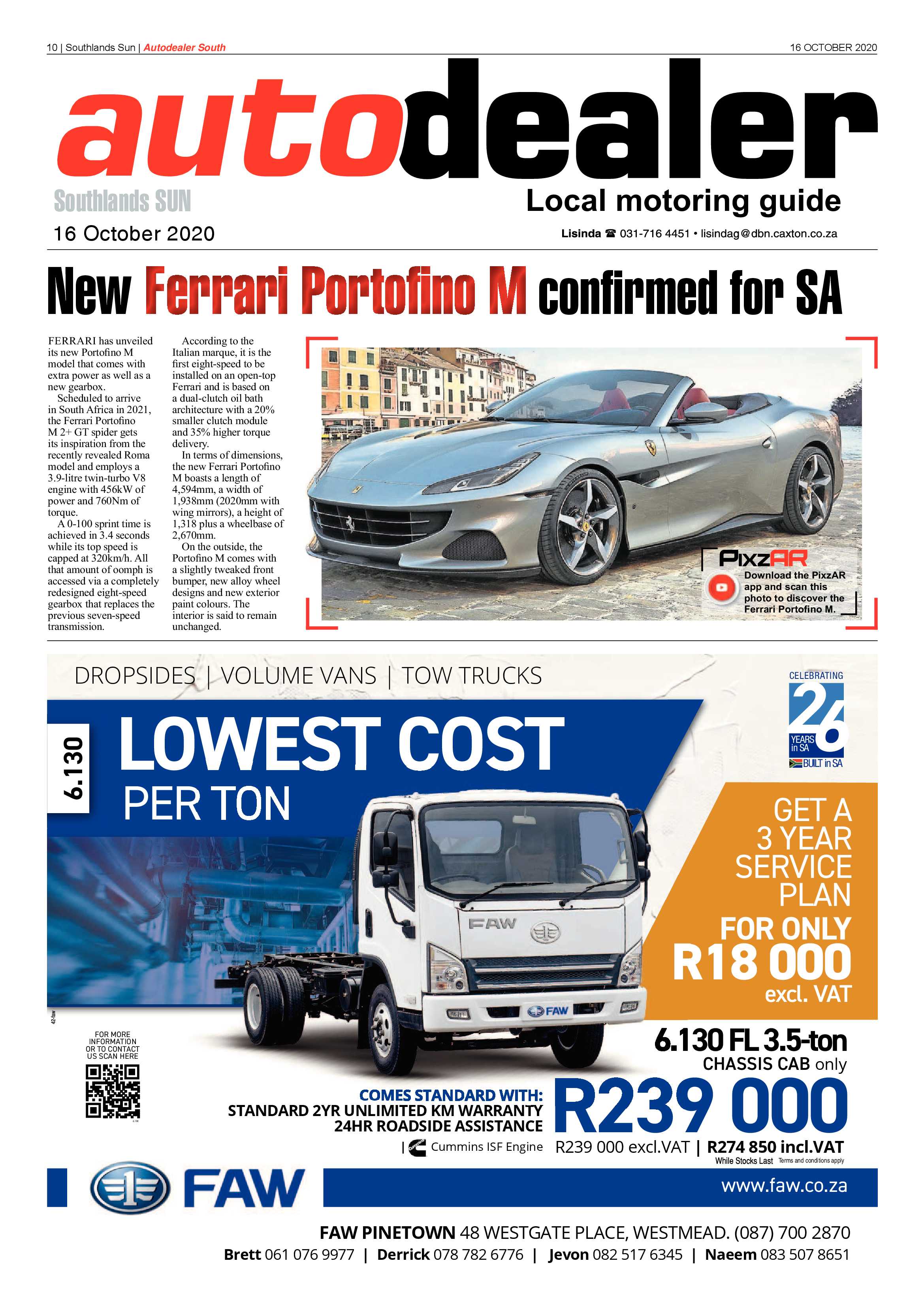 Southlands Sun 16 October 2020 page 10
