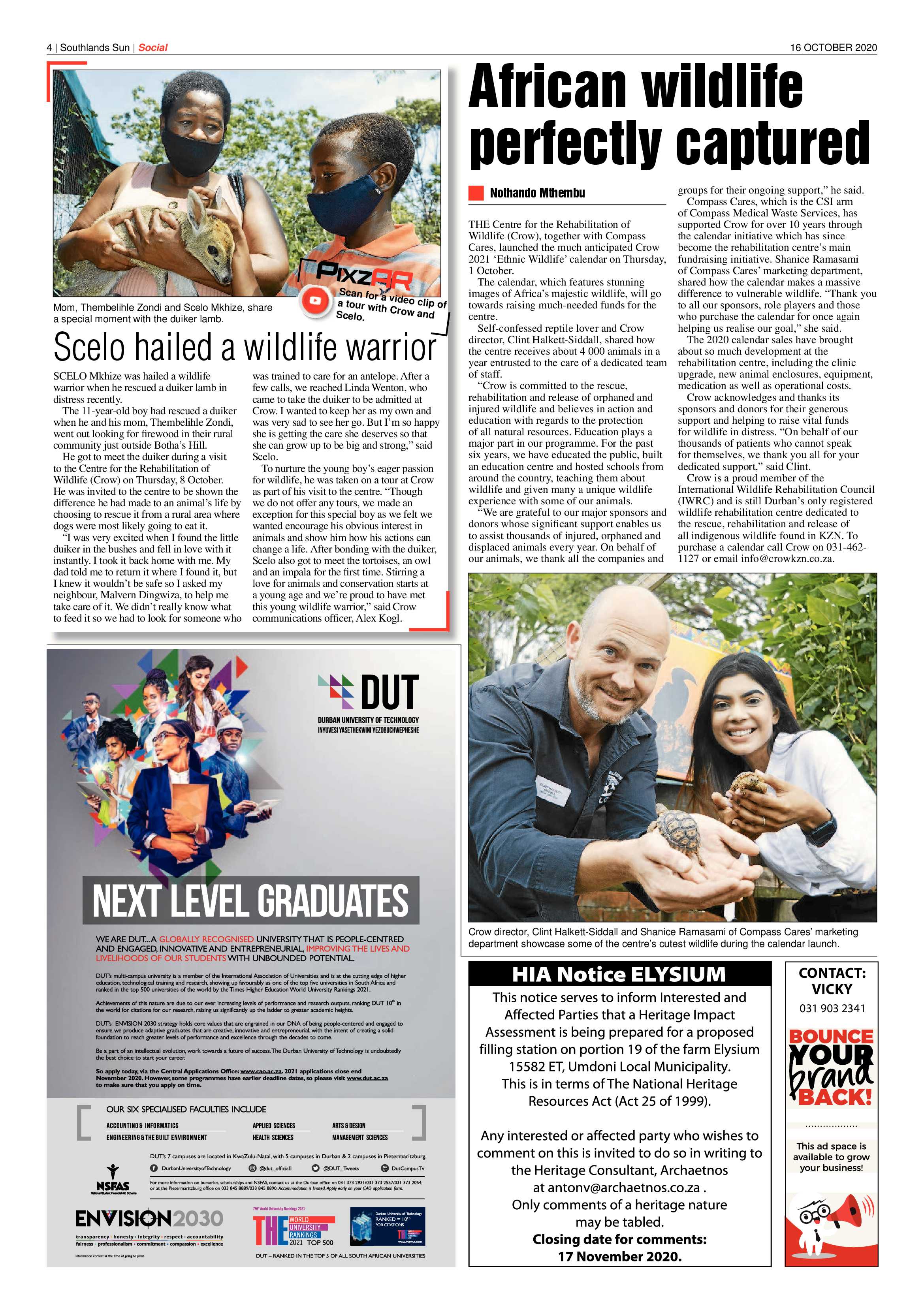 Southlands Sun 16 October 2020 page 4