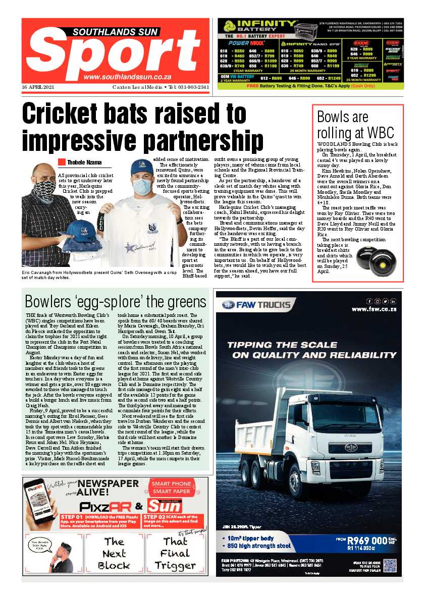 Southlands Sun 16 September 2021 page 8