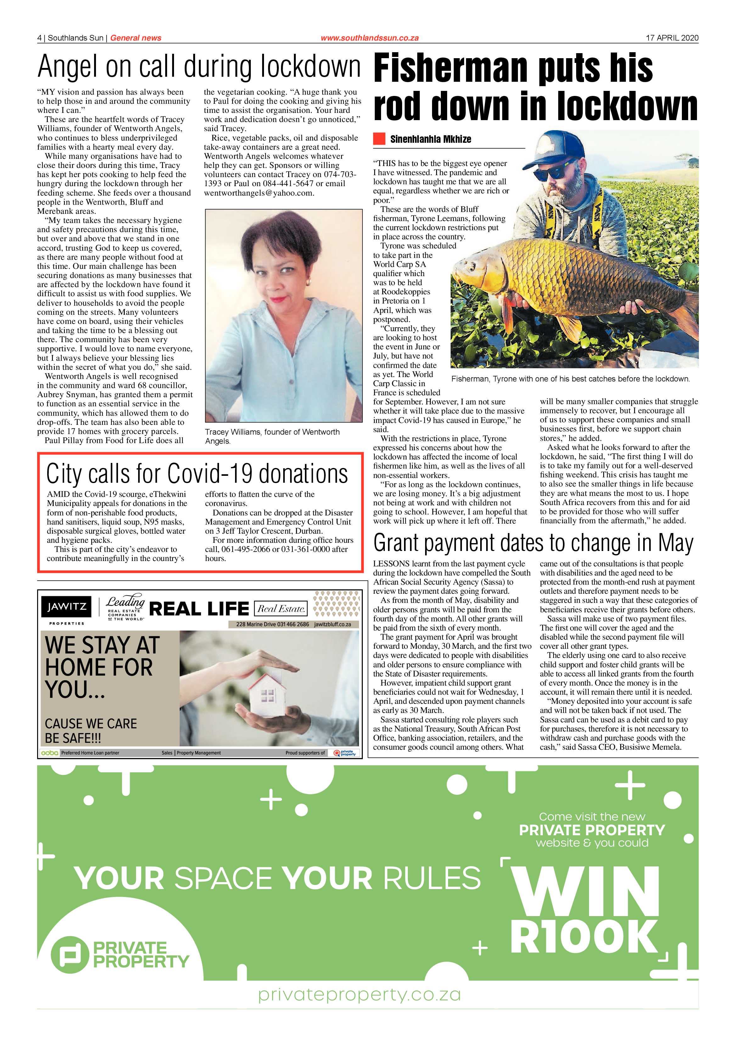 Southlands Sun 17 April 2020 page 4