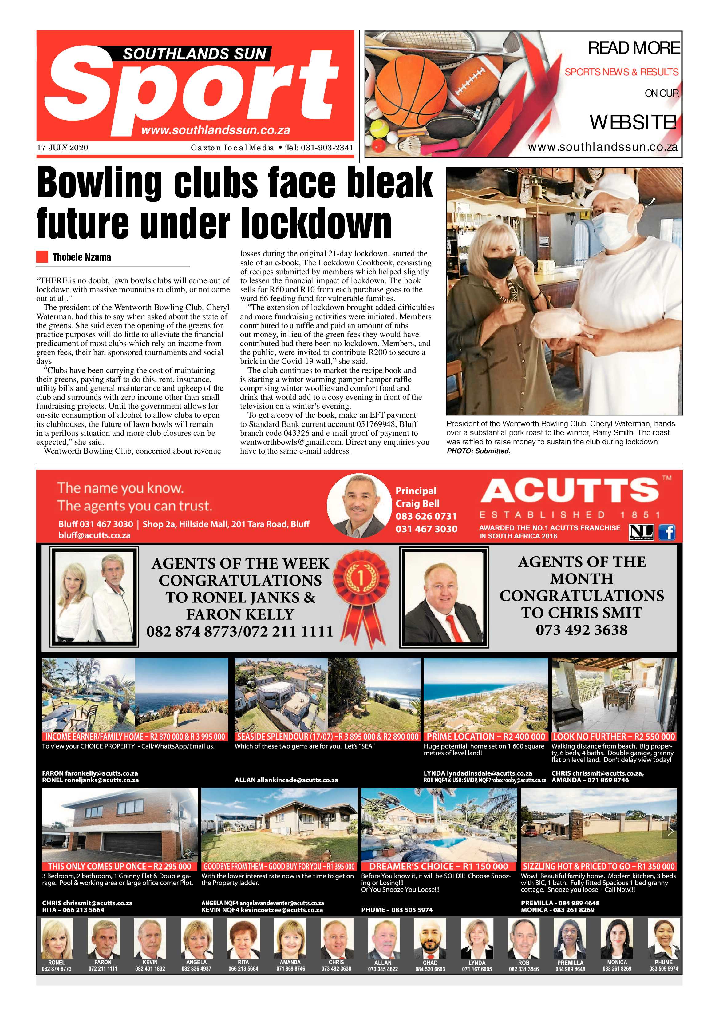 Southlands Sun 17 July 2020 page 12