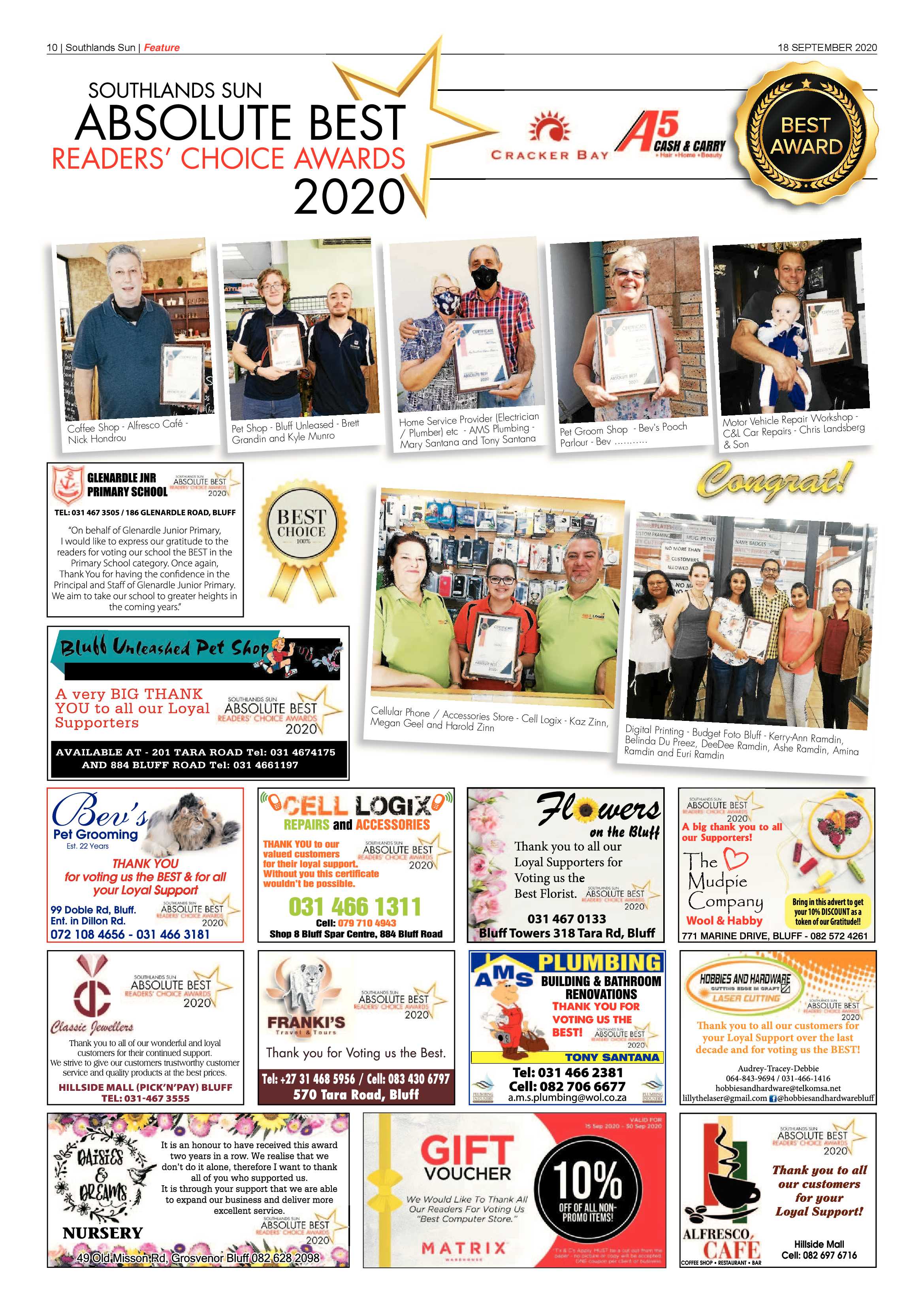 Southlands Sun 18 September 2020 page 10