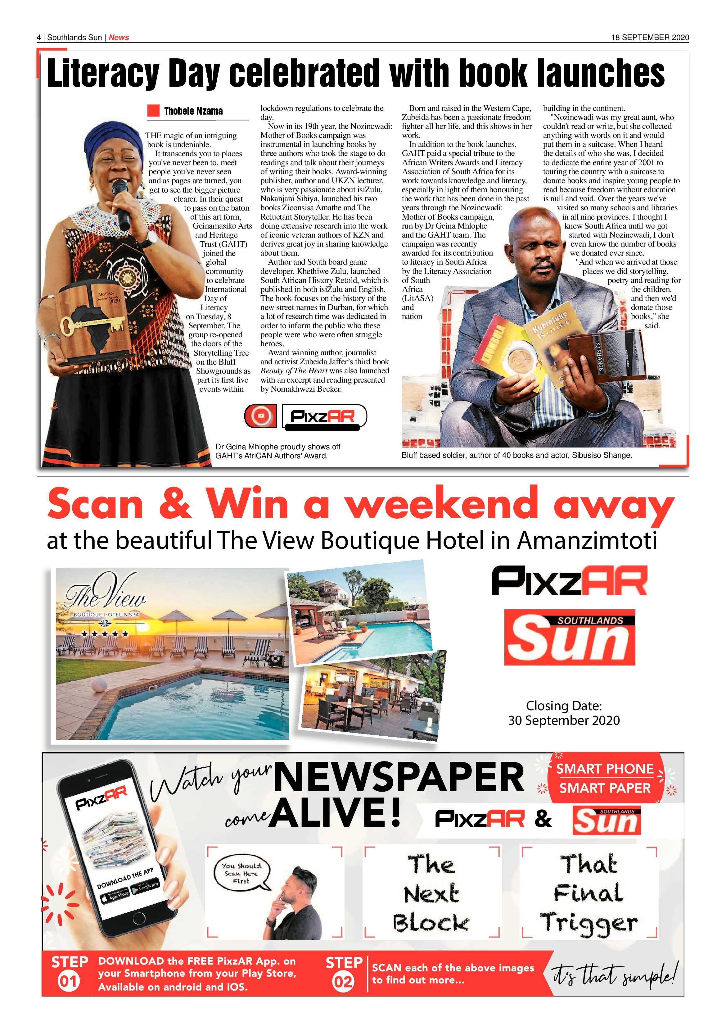 Southlands Sun 18 September 2020 page 4