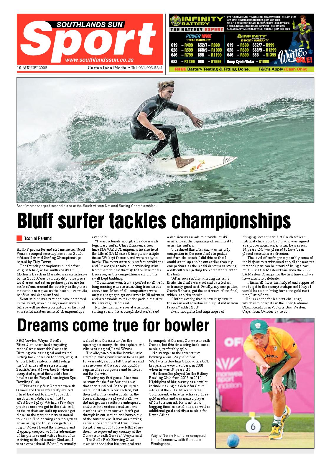 Southlands Sun 19 August 2022 page 12