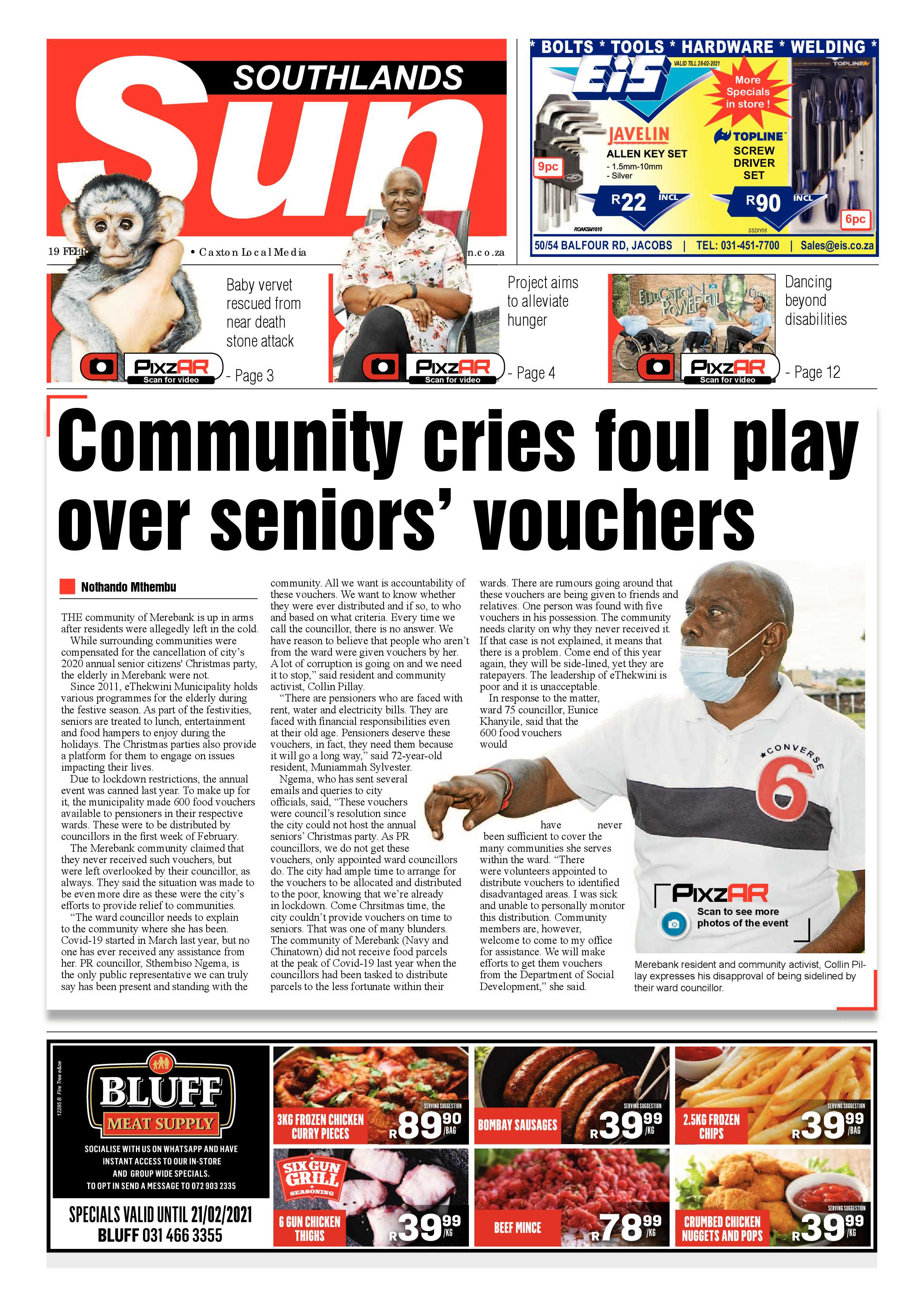 Southlands Sun 19 February 2020 page 1