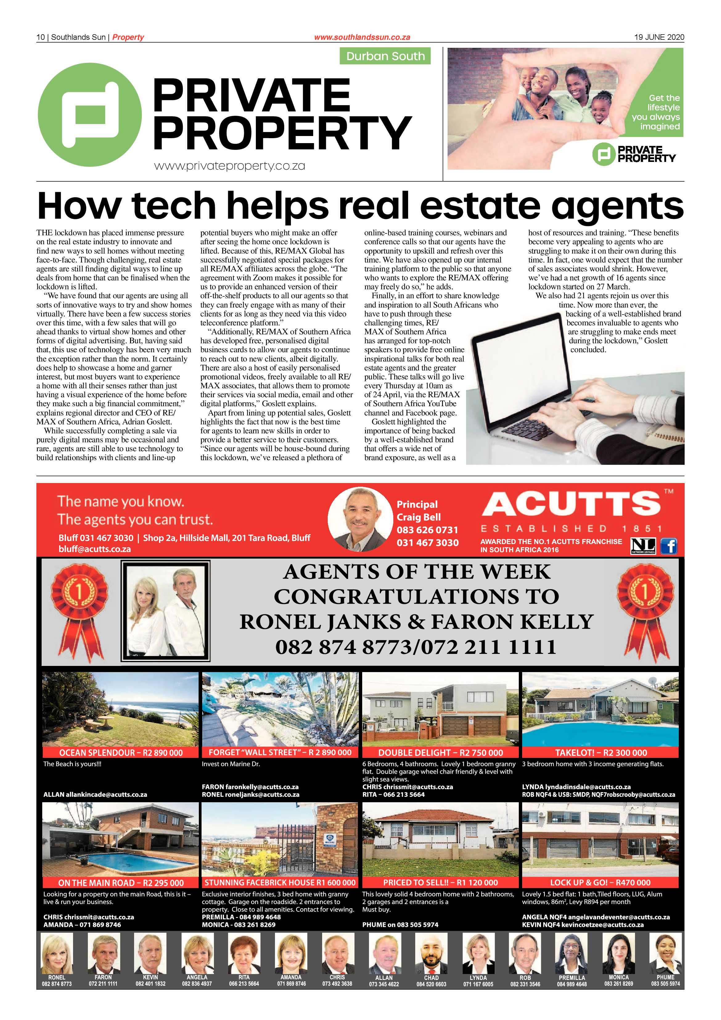 Southlands Sun 19 June 2020 page 10