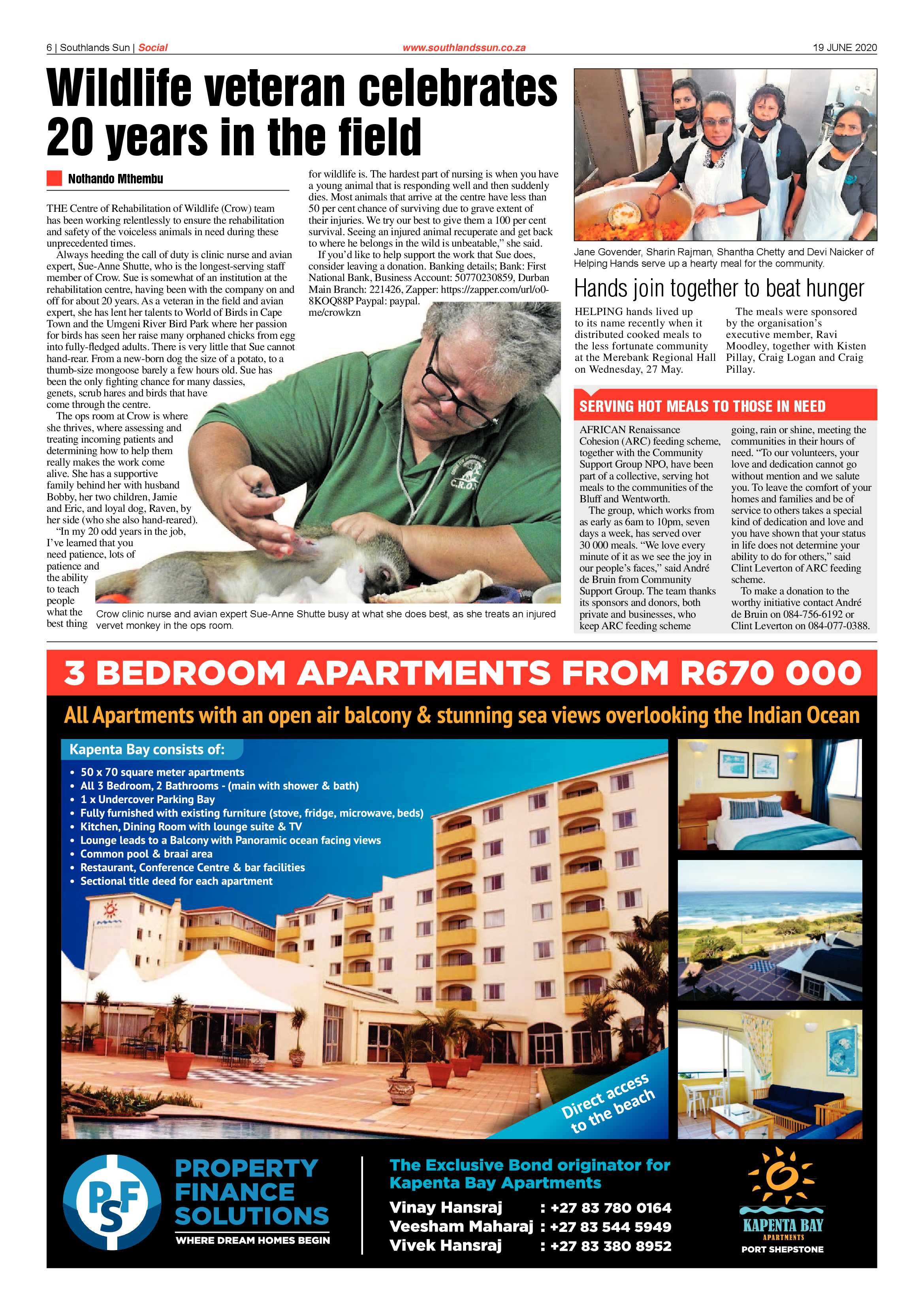 Southlands Sun 19 June 2020 page 6