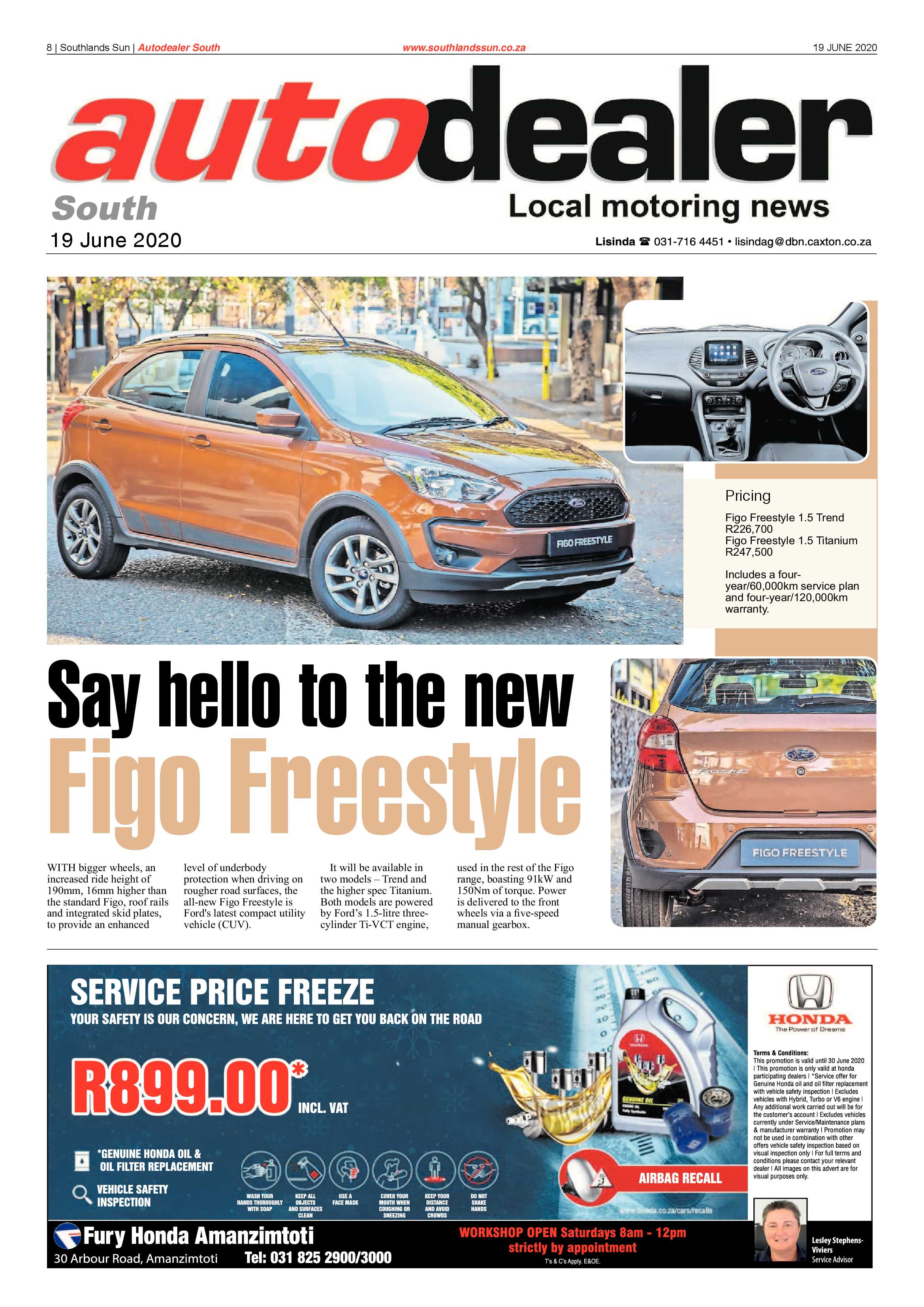 Southlands Sun 19 June 2020 page 8