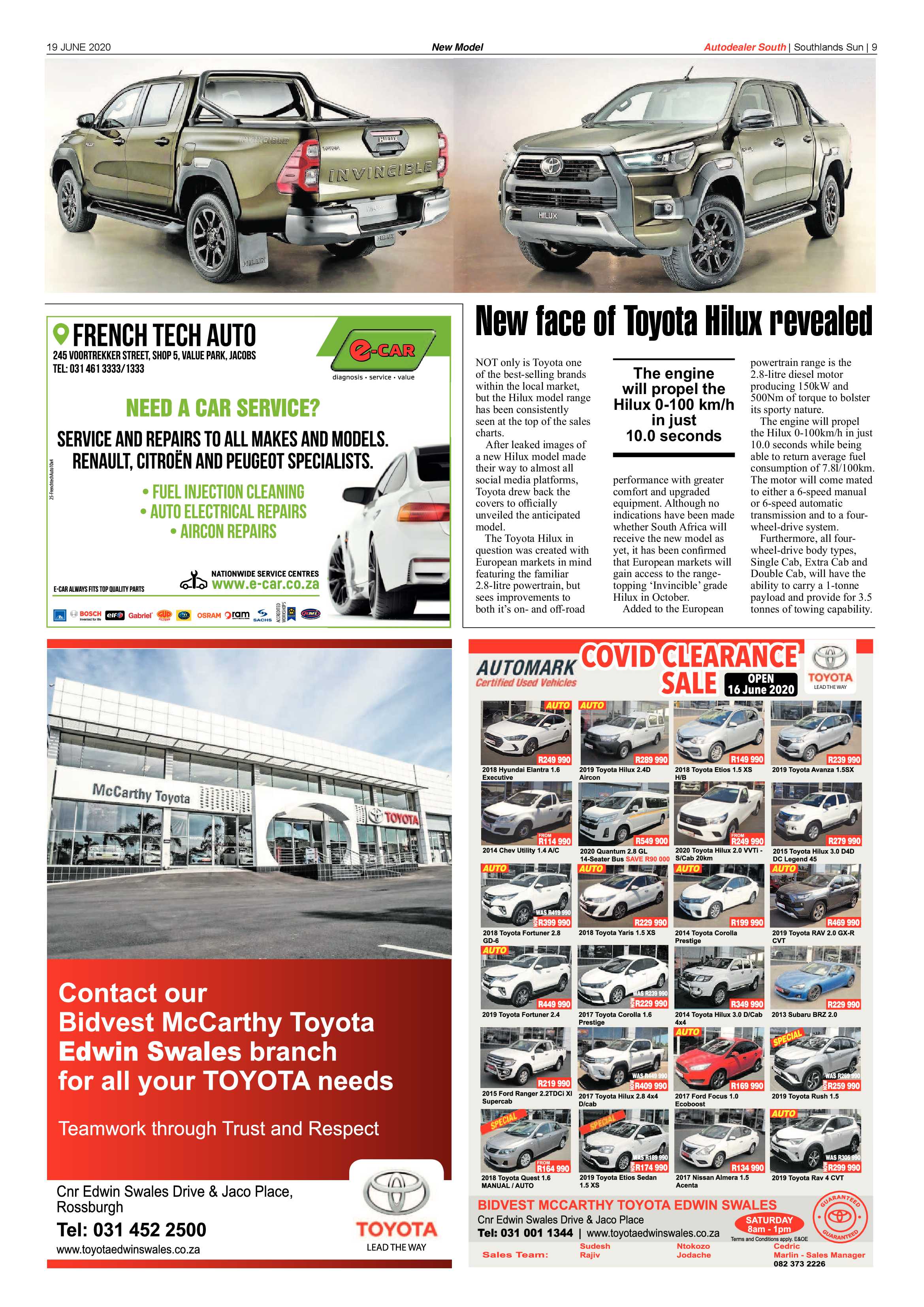 Southlands Sun 19 June 2020 page 9