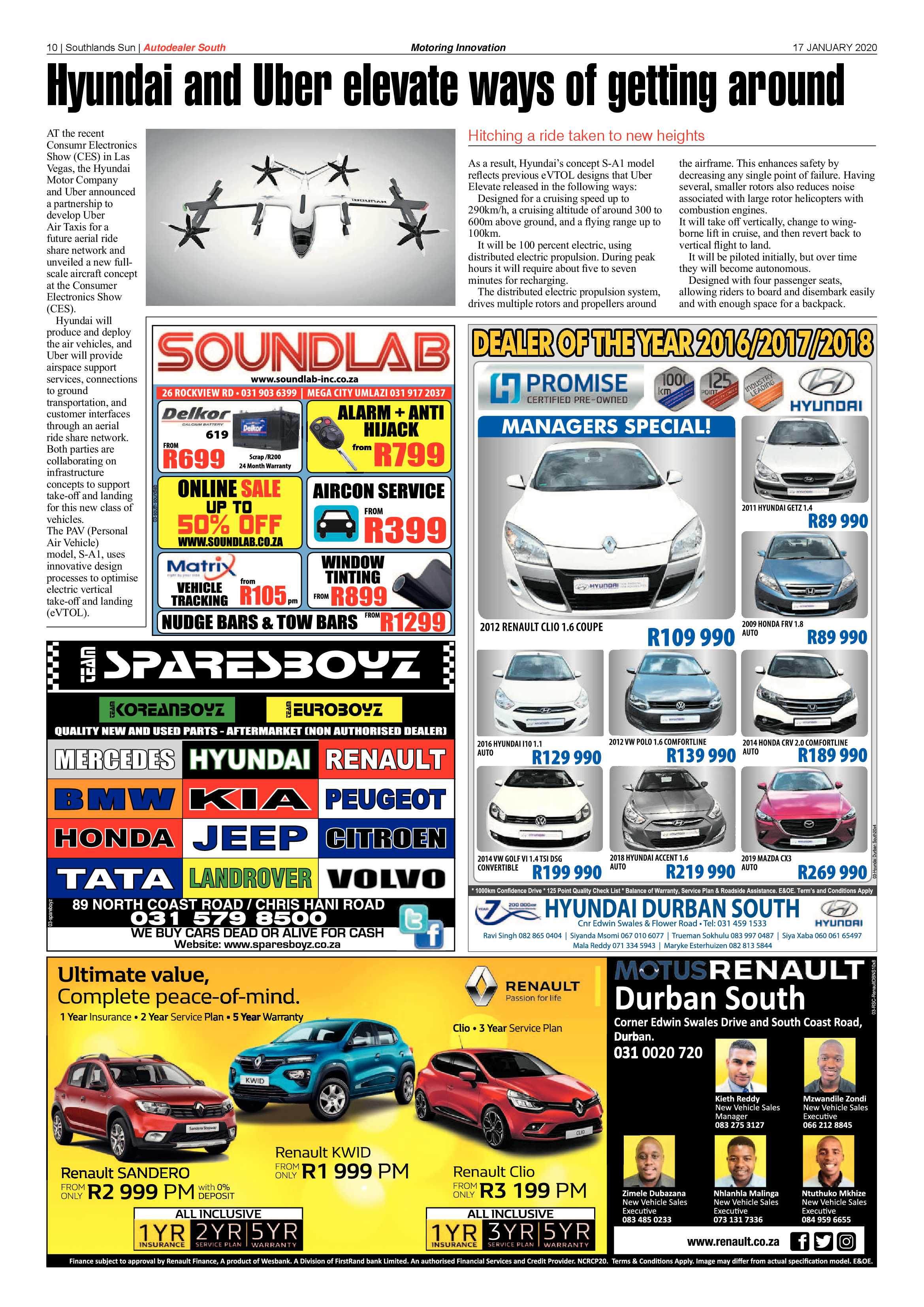Southlands Sun 17 Januray 2020 page 10