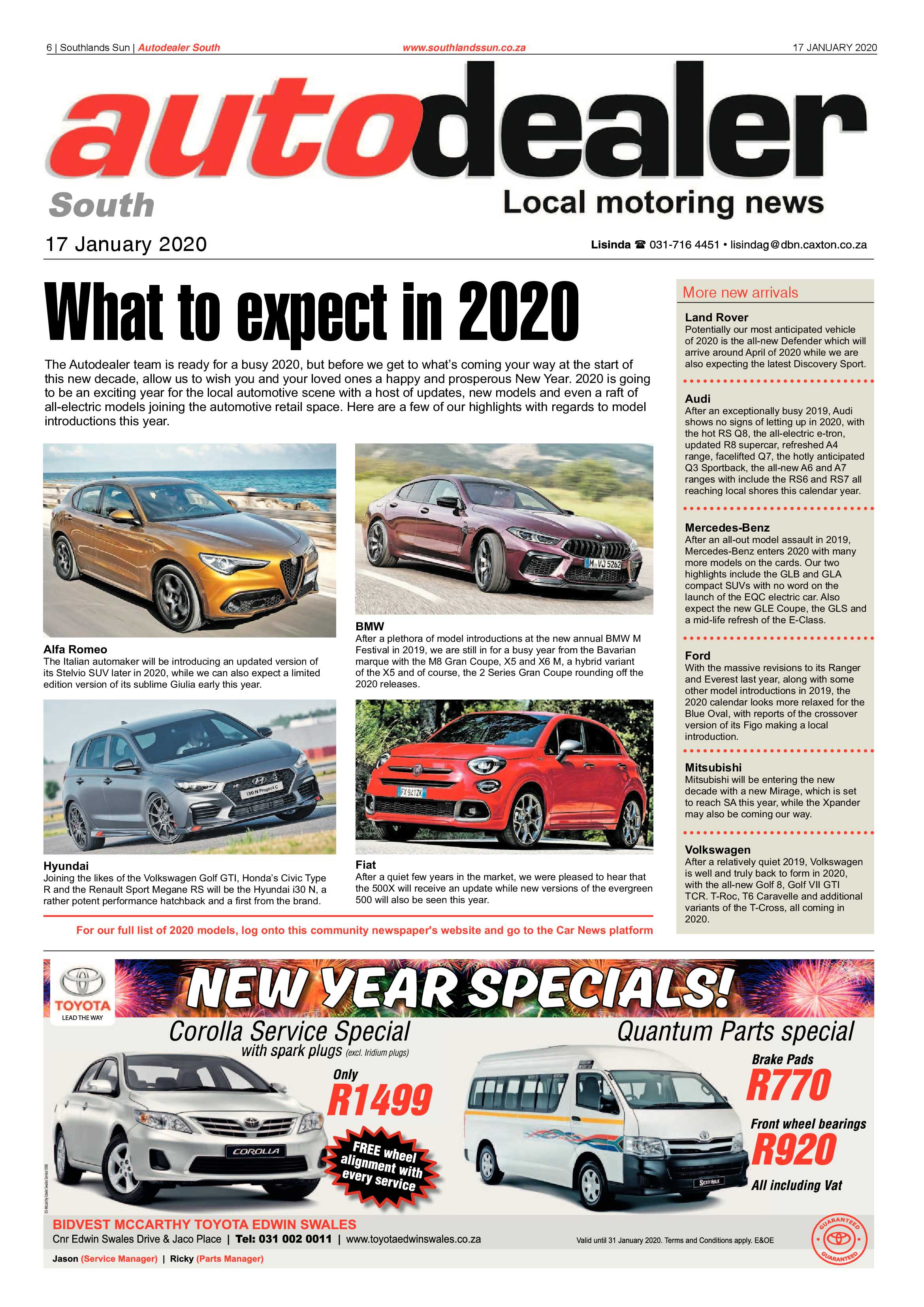 Southlands Sun 17 Januray 2020 page 6