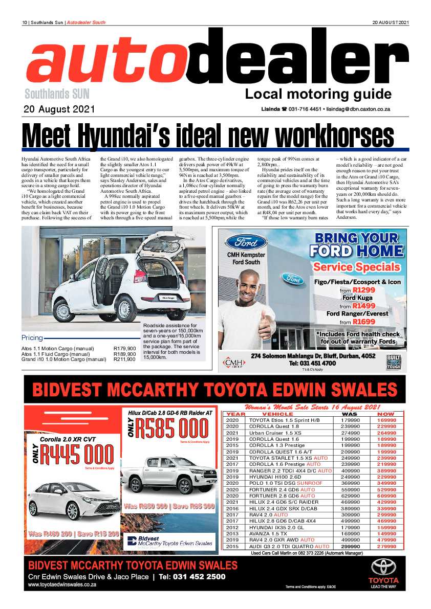 Southlands Sun 20 August  2021 page 10