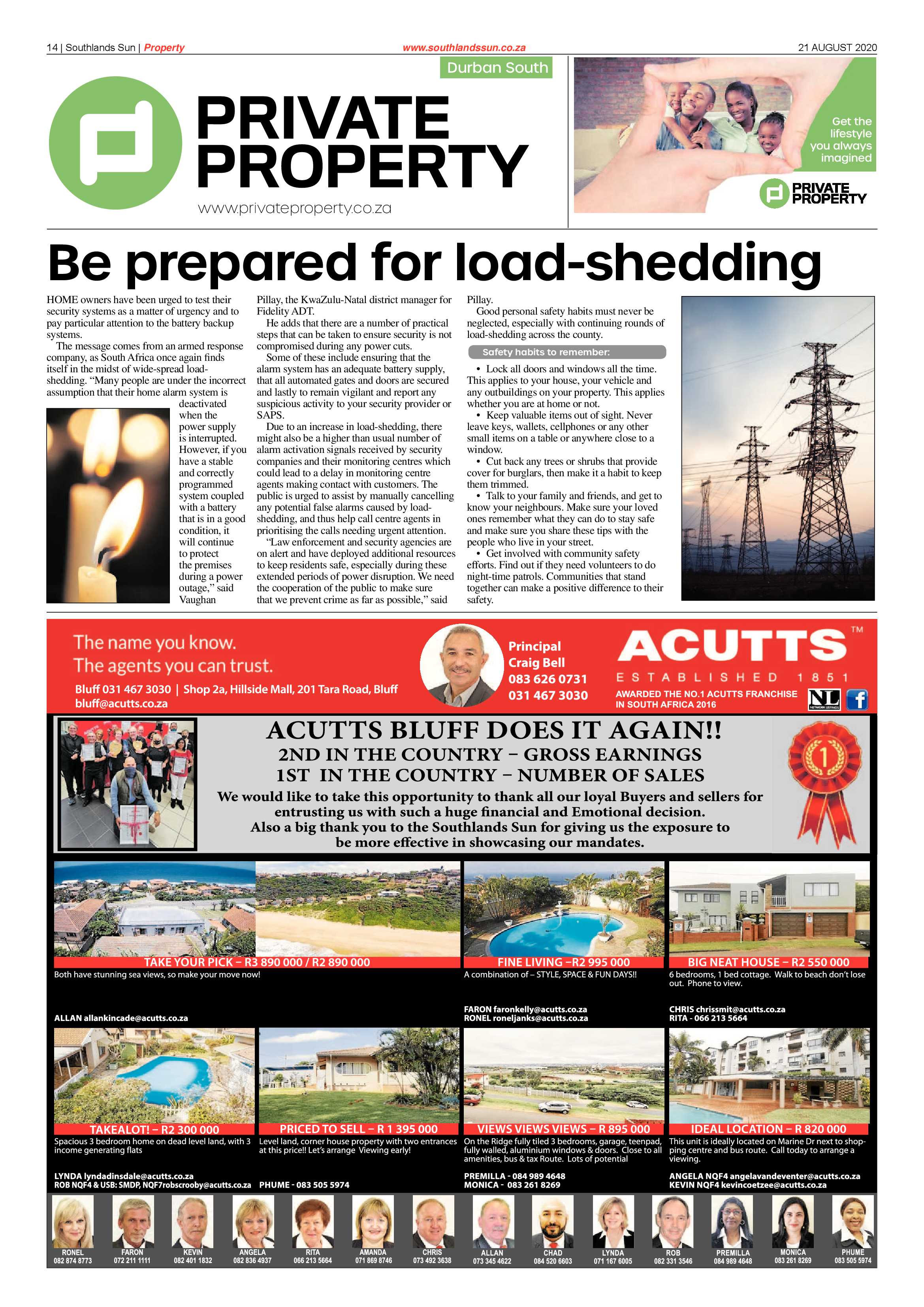 Southlands Sun 21 August 2020 page 14
