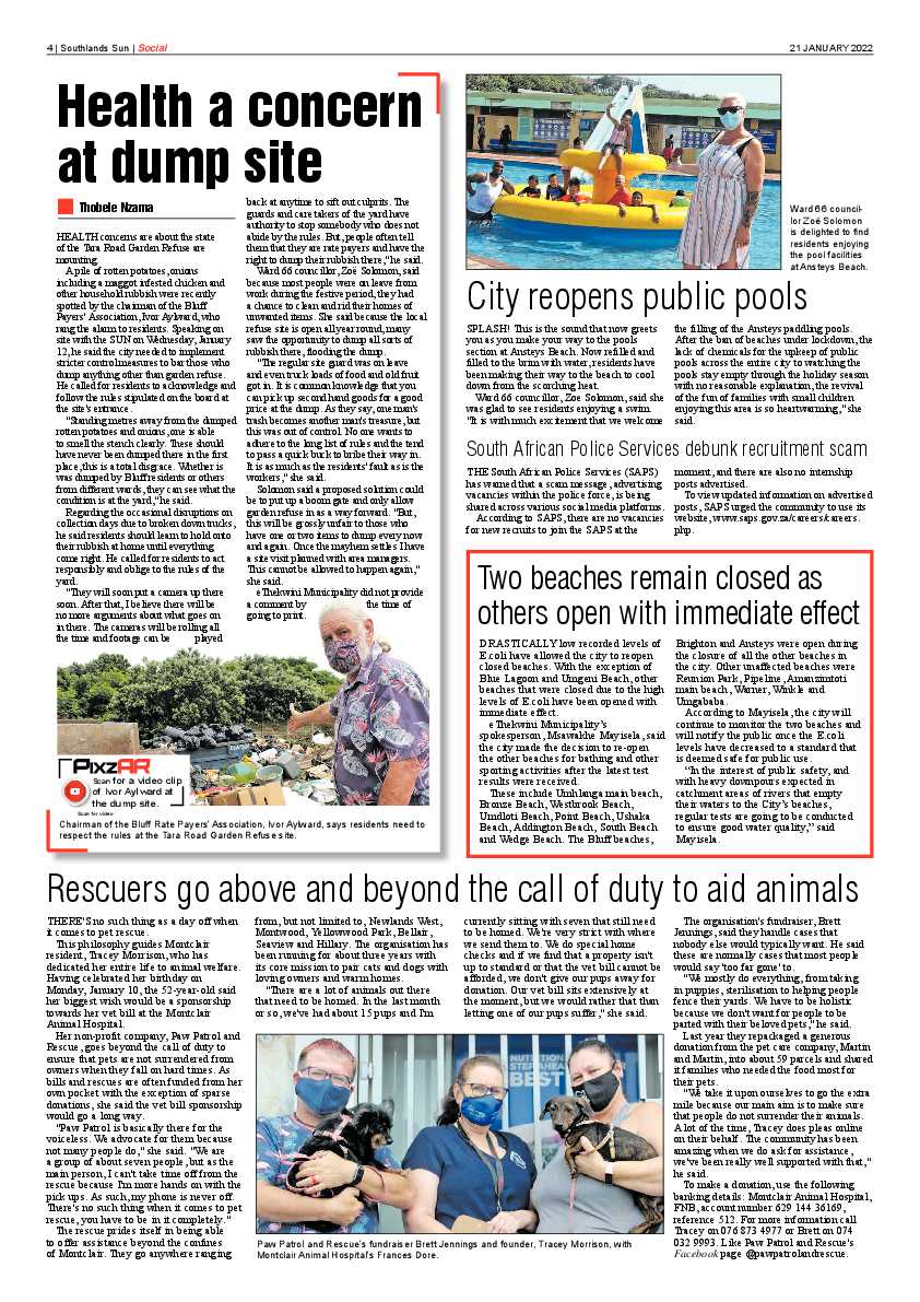 Southlands Sun 21 January 2022 page 4