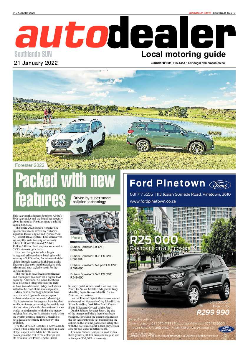 Southlands Sun 21 January 2022 page 9