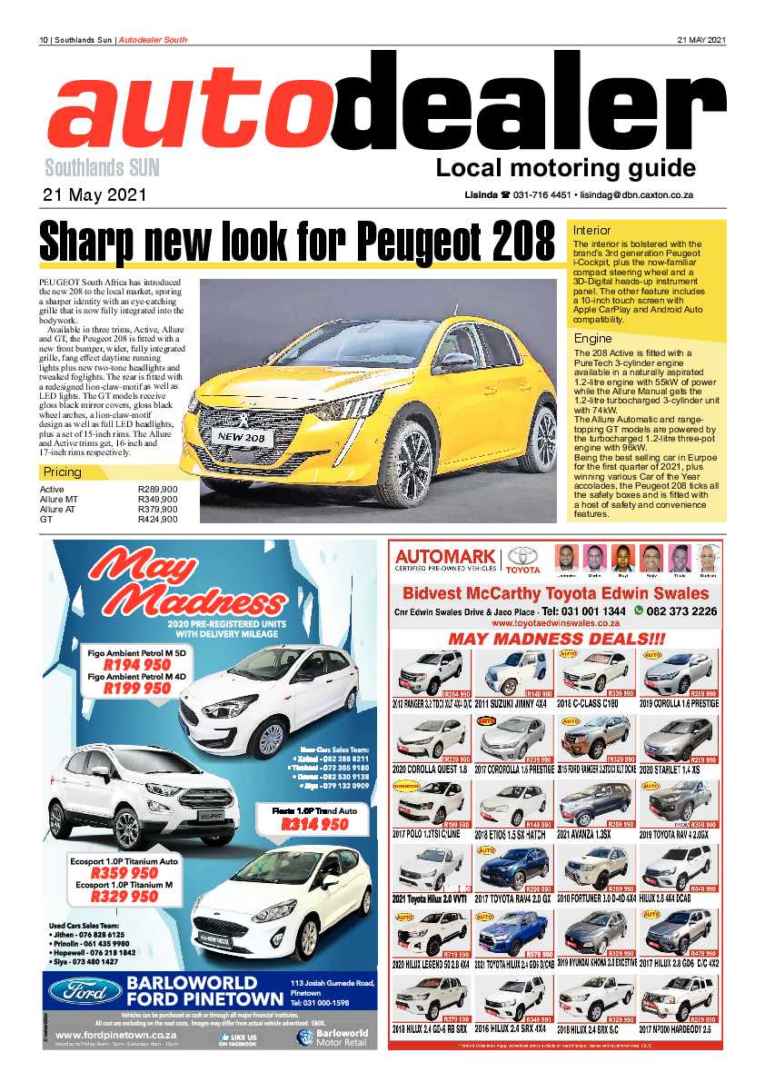 Southlands Sun 21 May 2021 page 10