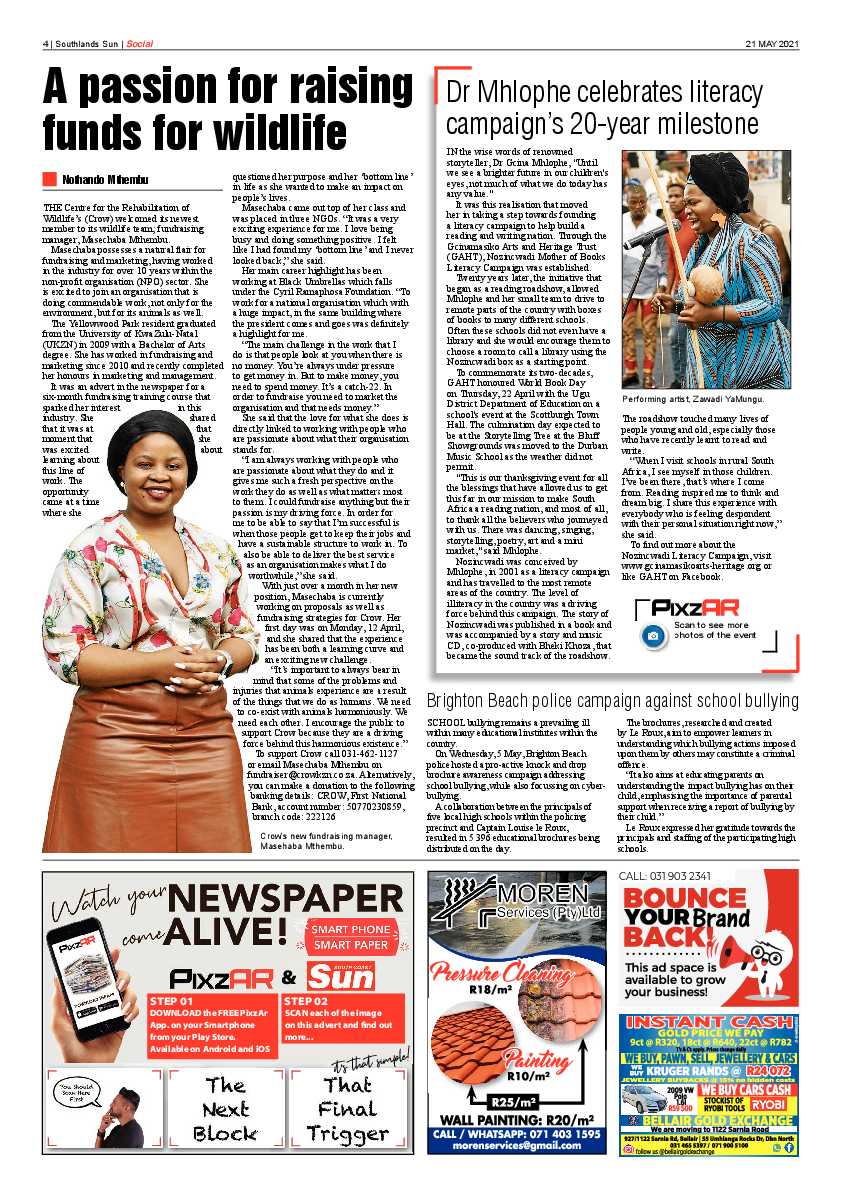 Southlands Sun 21 May 2021 page 4