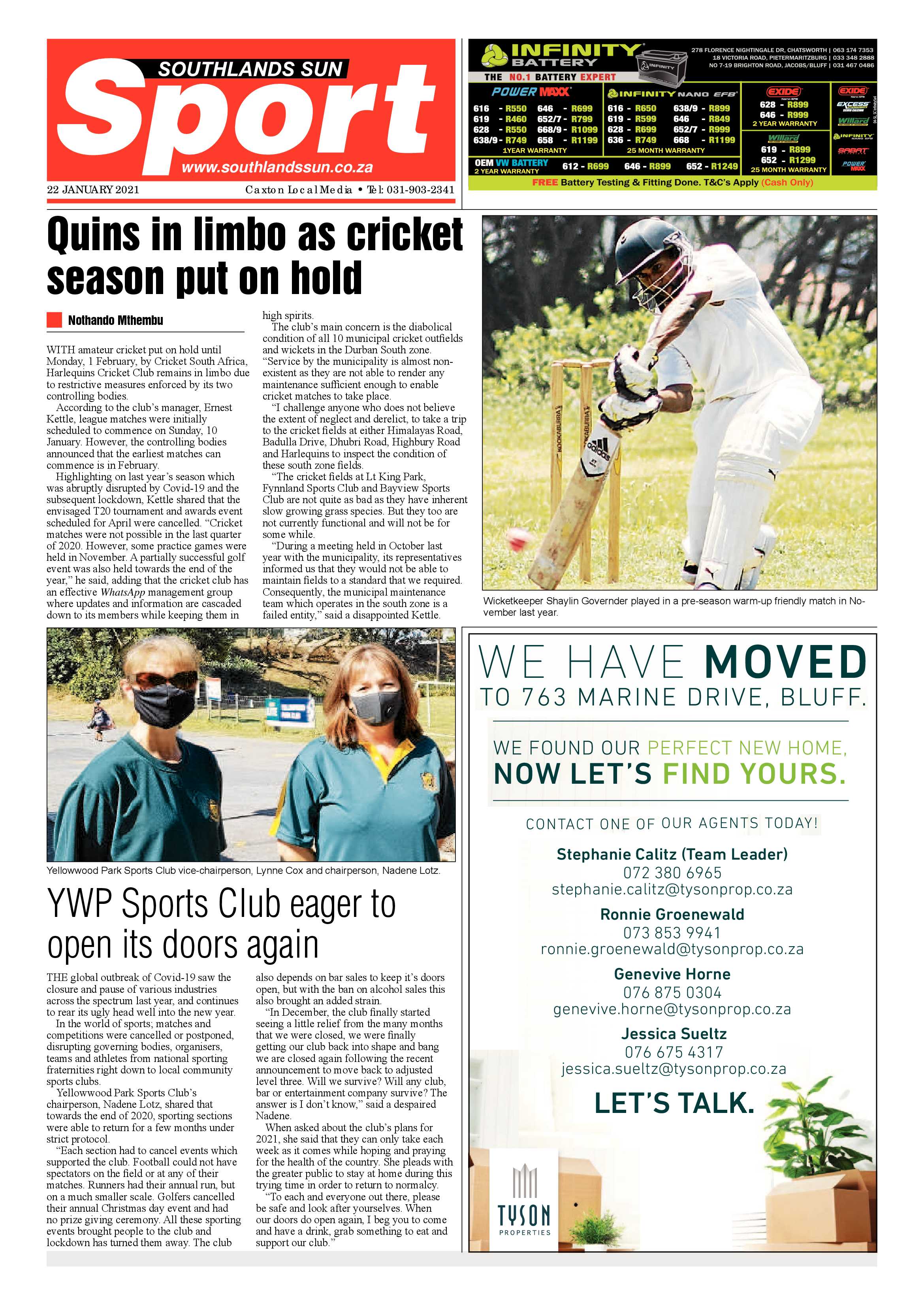 Southlands Sun 22 January 2020 page 12