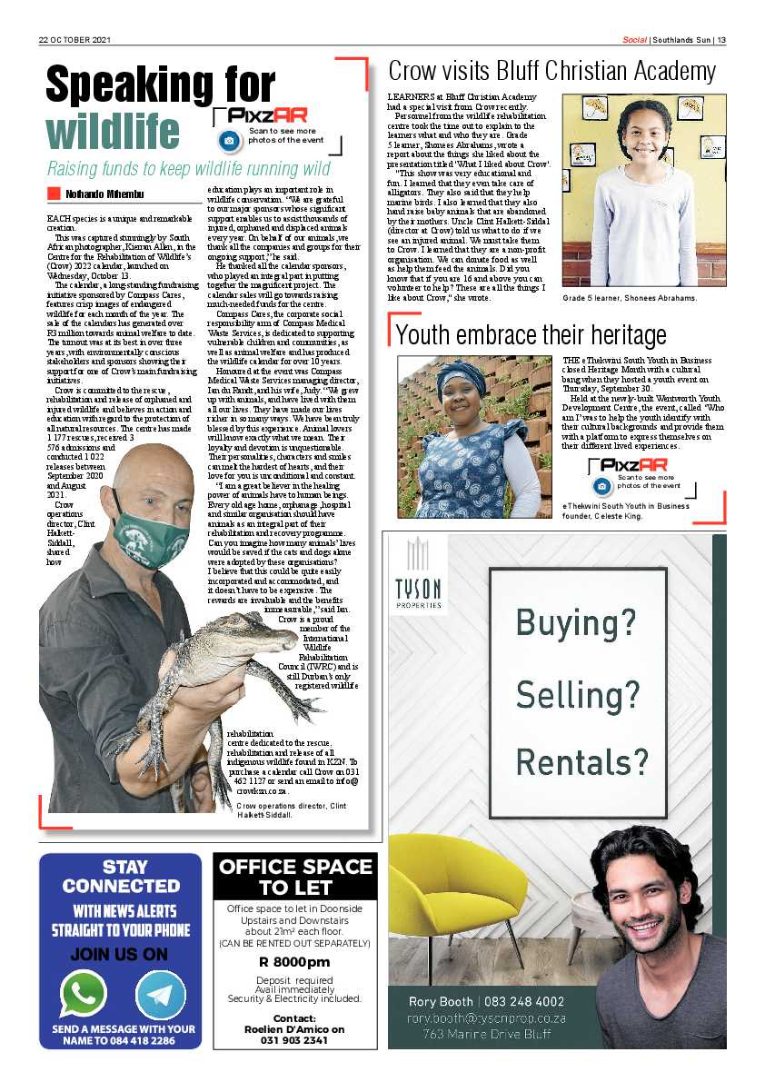 Southlands Sun 22 October 2021 page 12
