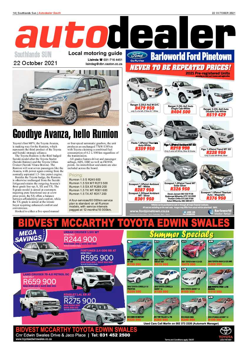 Southlands Sun 22 October 2021 page 13