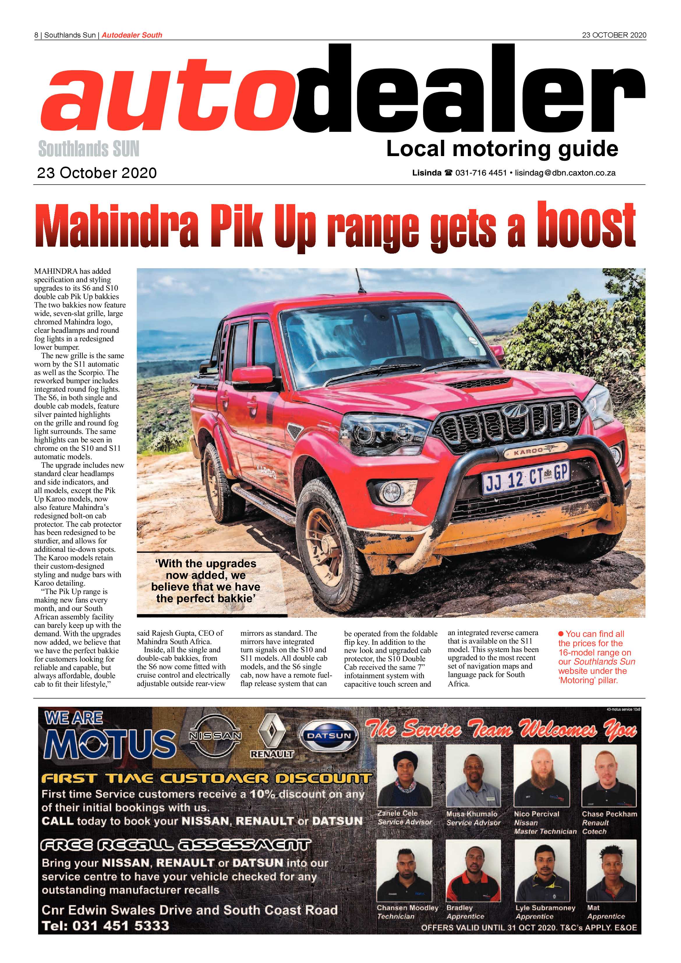 Southlands Sun 23 October 2020 page 7