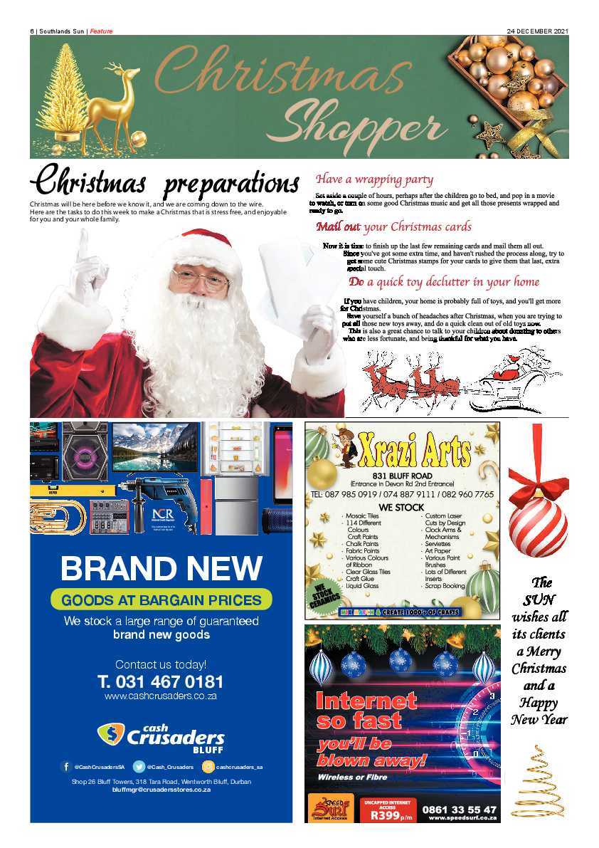 Southlands Sun 24 December 2021 page 6