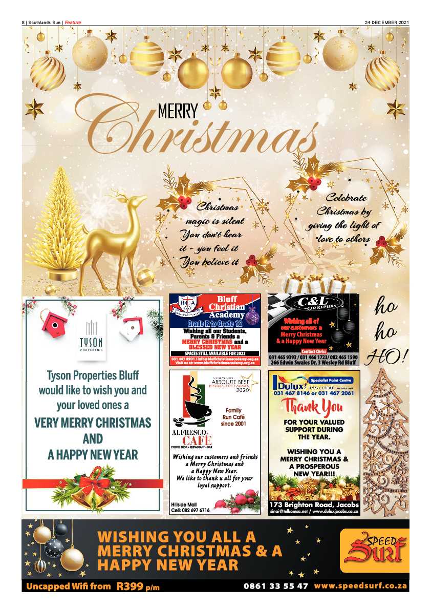 Southlands Sun 24 December 2021 page 8