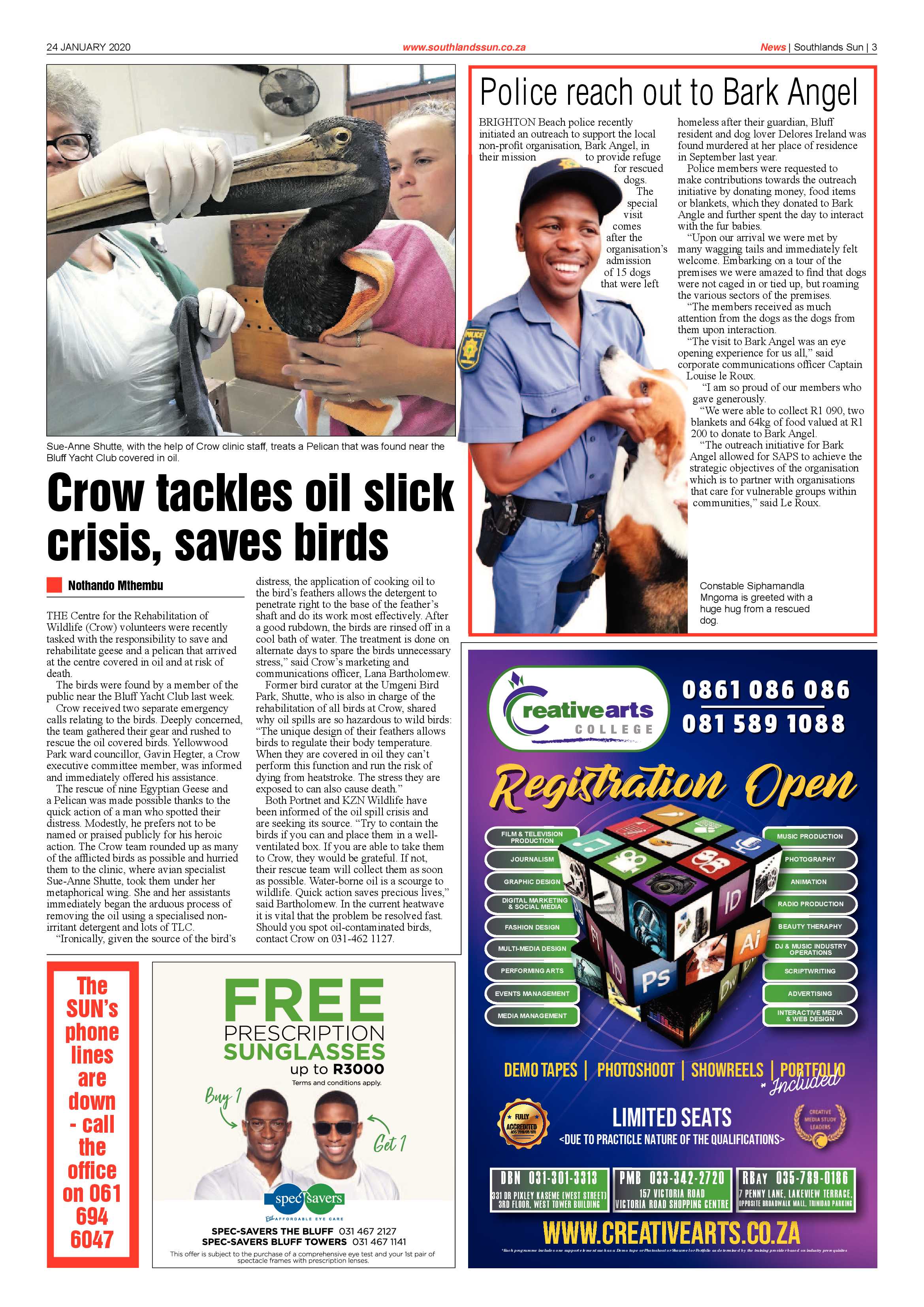 Southlands Sun 24 Januray 2020 page 3