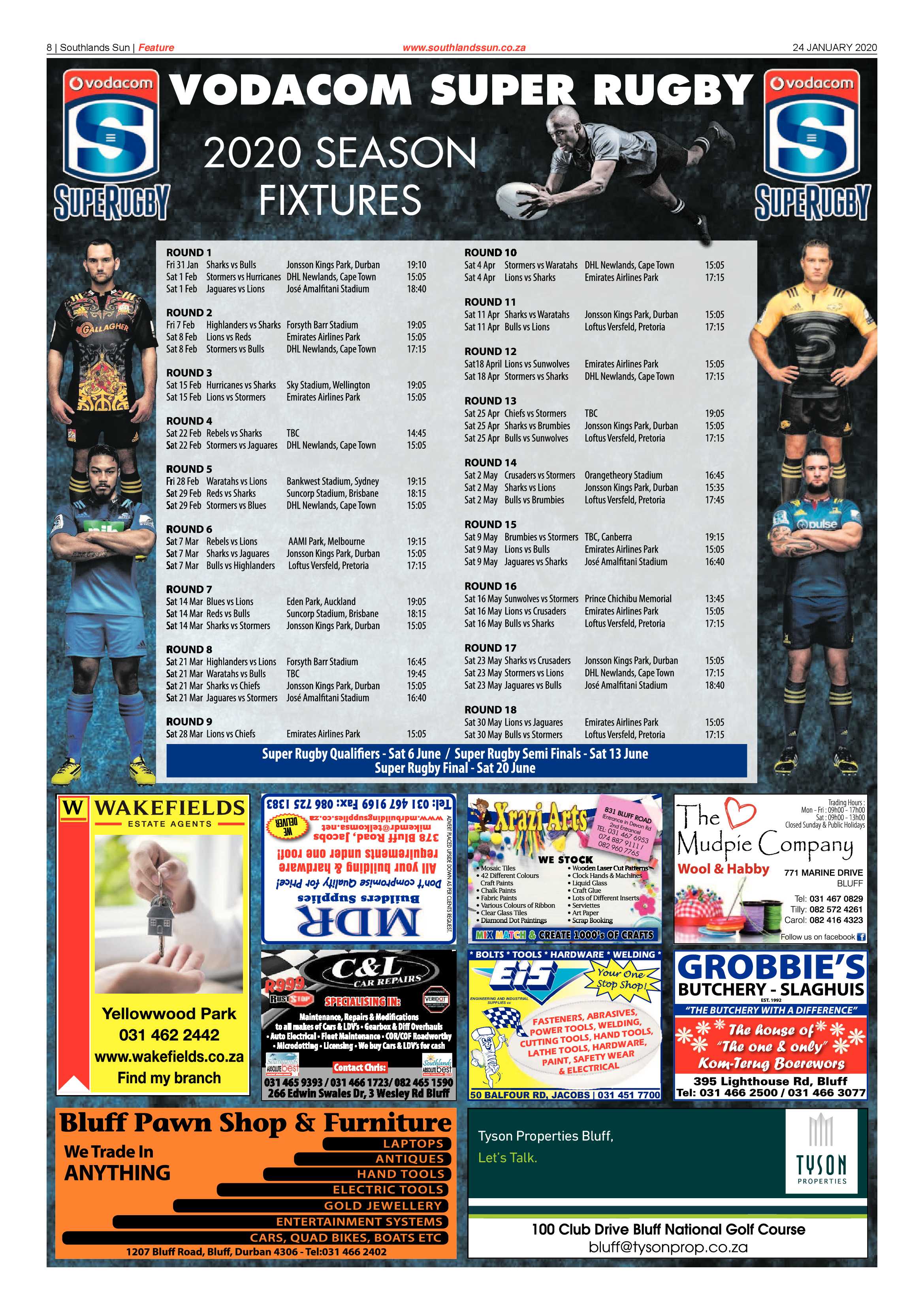 Southlands Sun 24 Januray 2020 page 8