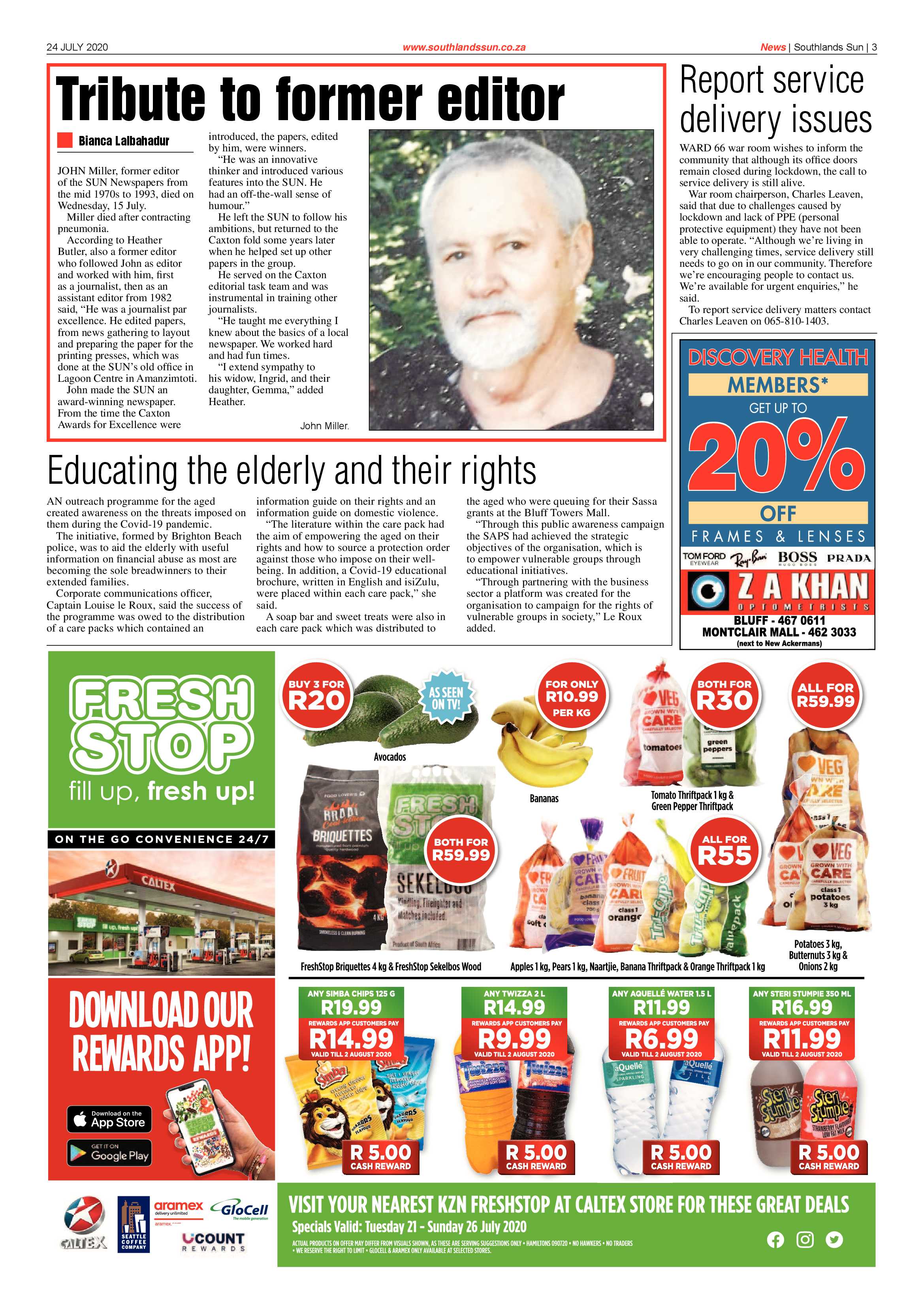 Southlands Sun 24 July 2020 page 3