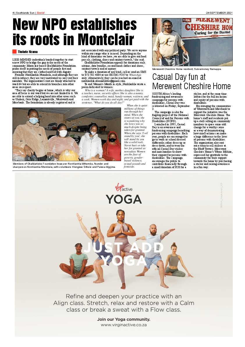 Southlands Sun 24 September 2021 page 4