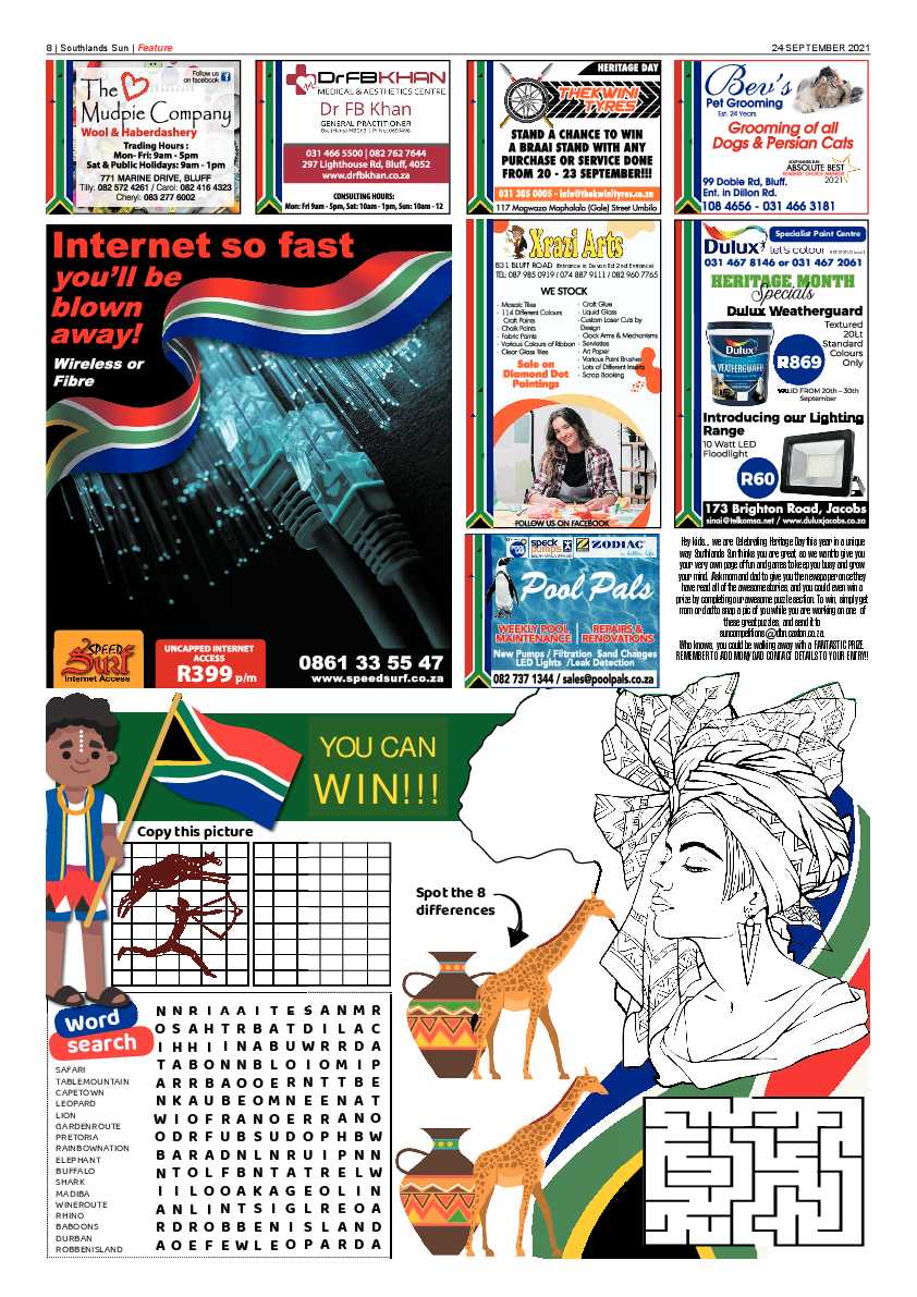 Southlands Sun 24 September 2021 page 8