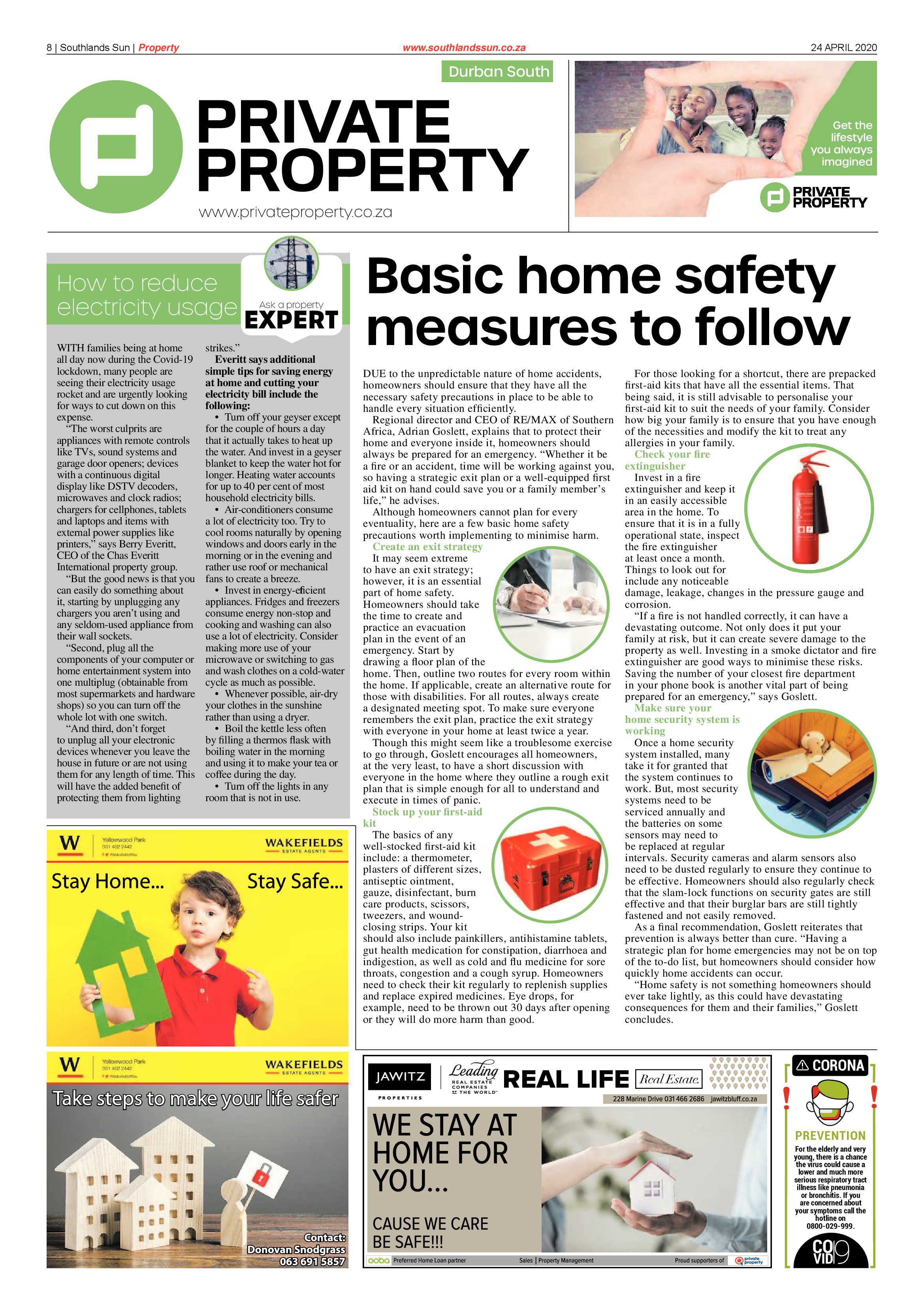 Southlands Sun 24 April 2020 page 12