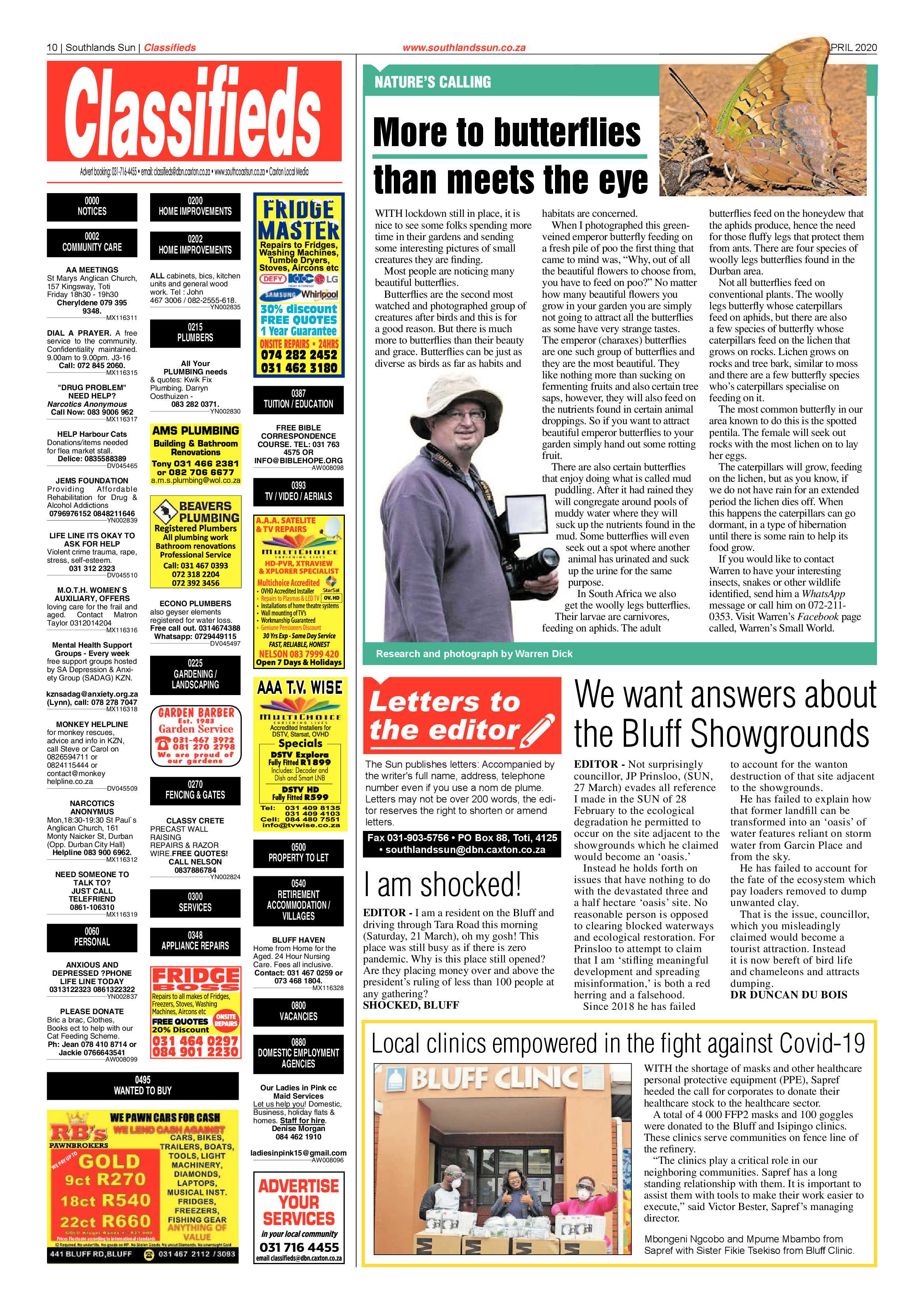 Southlands Sun 24 April 2020 page 14