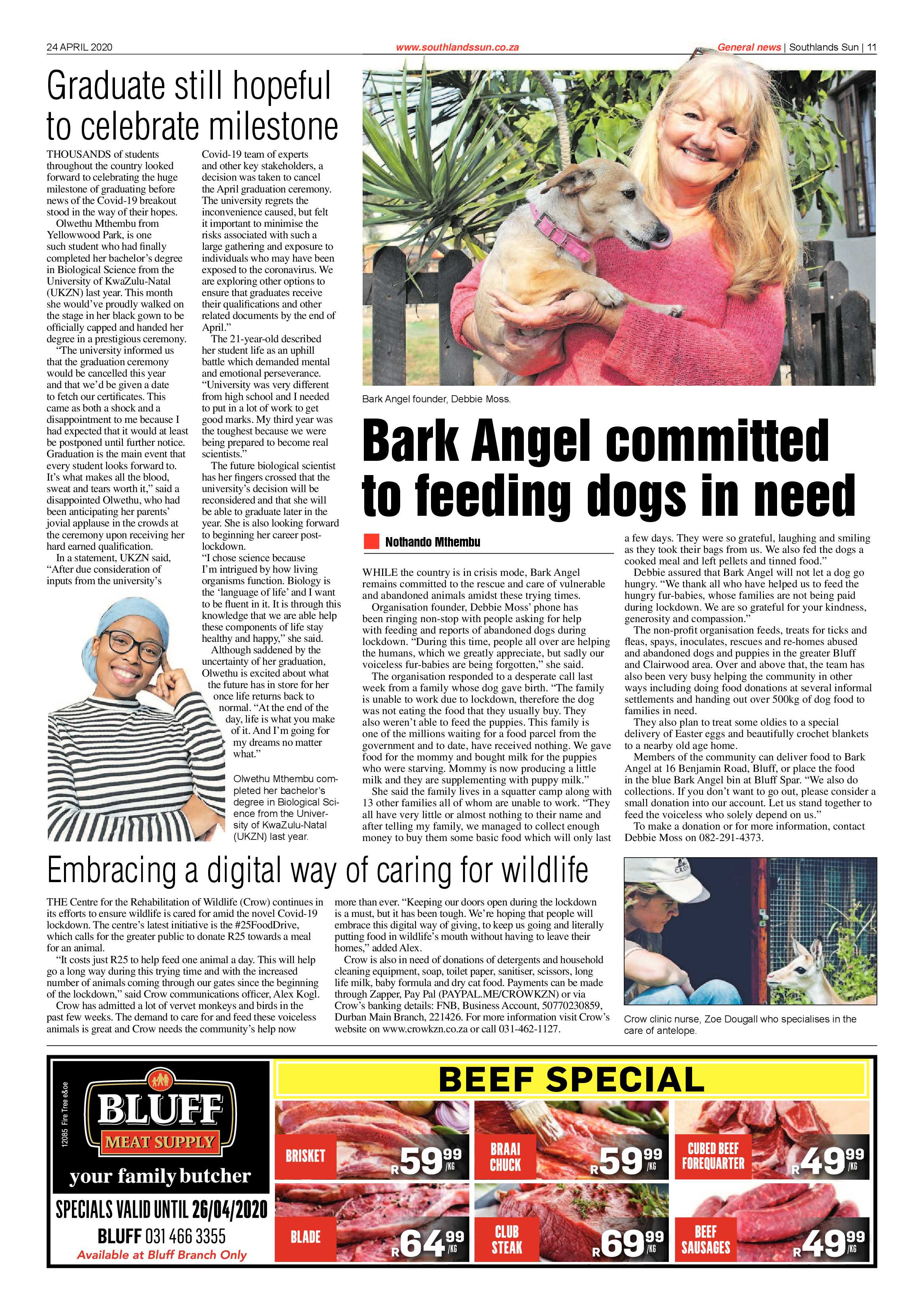 Southlands Sun 24 April 2020 page 15