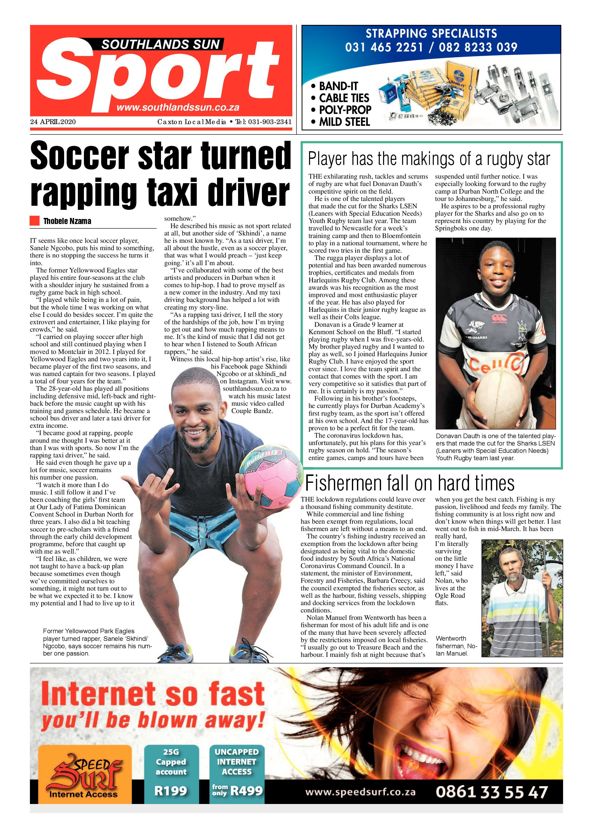 Southlands Sun 24 April 2020 page 16