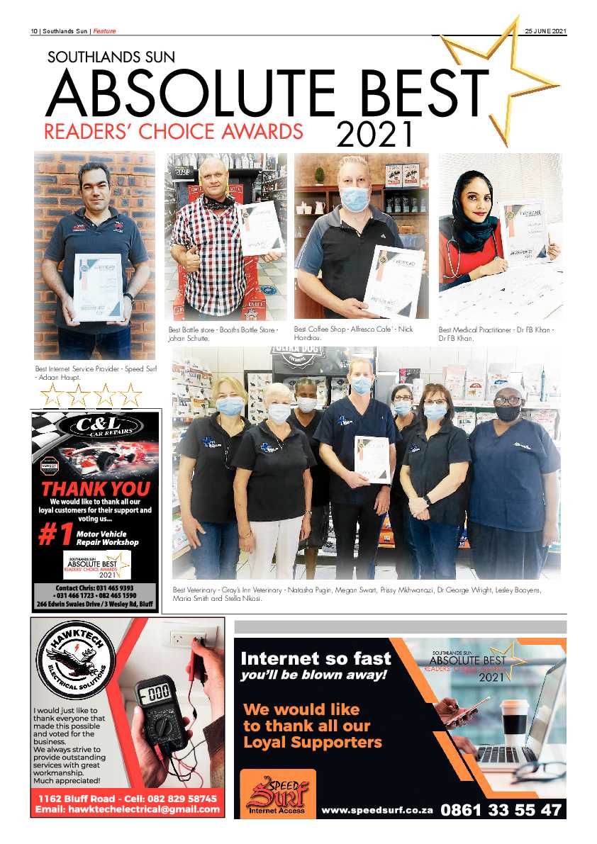 Southlands Sun 25 June 2021 page 10