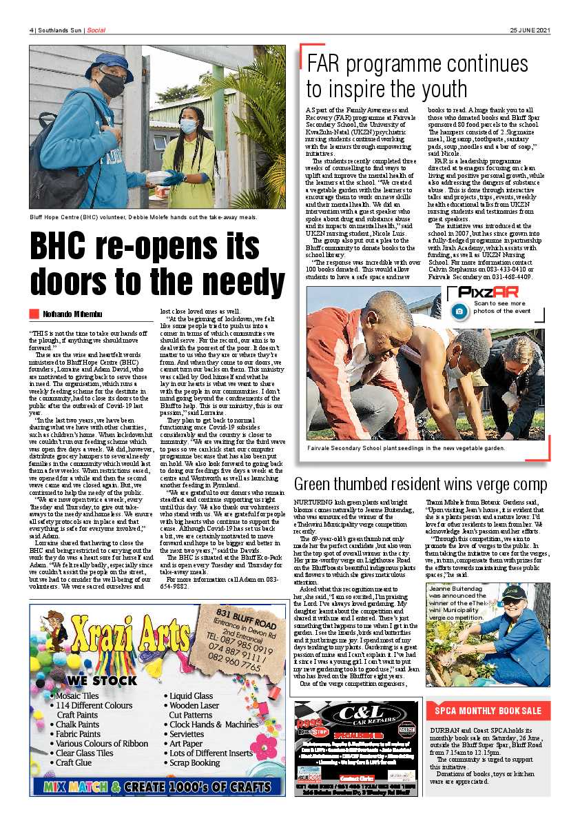 Southlands Sun 25 June 2021 page 4