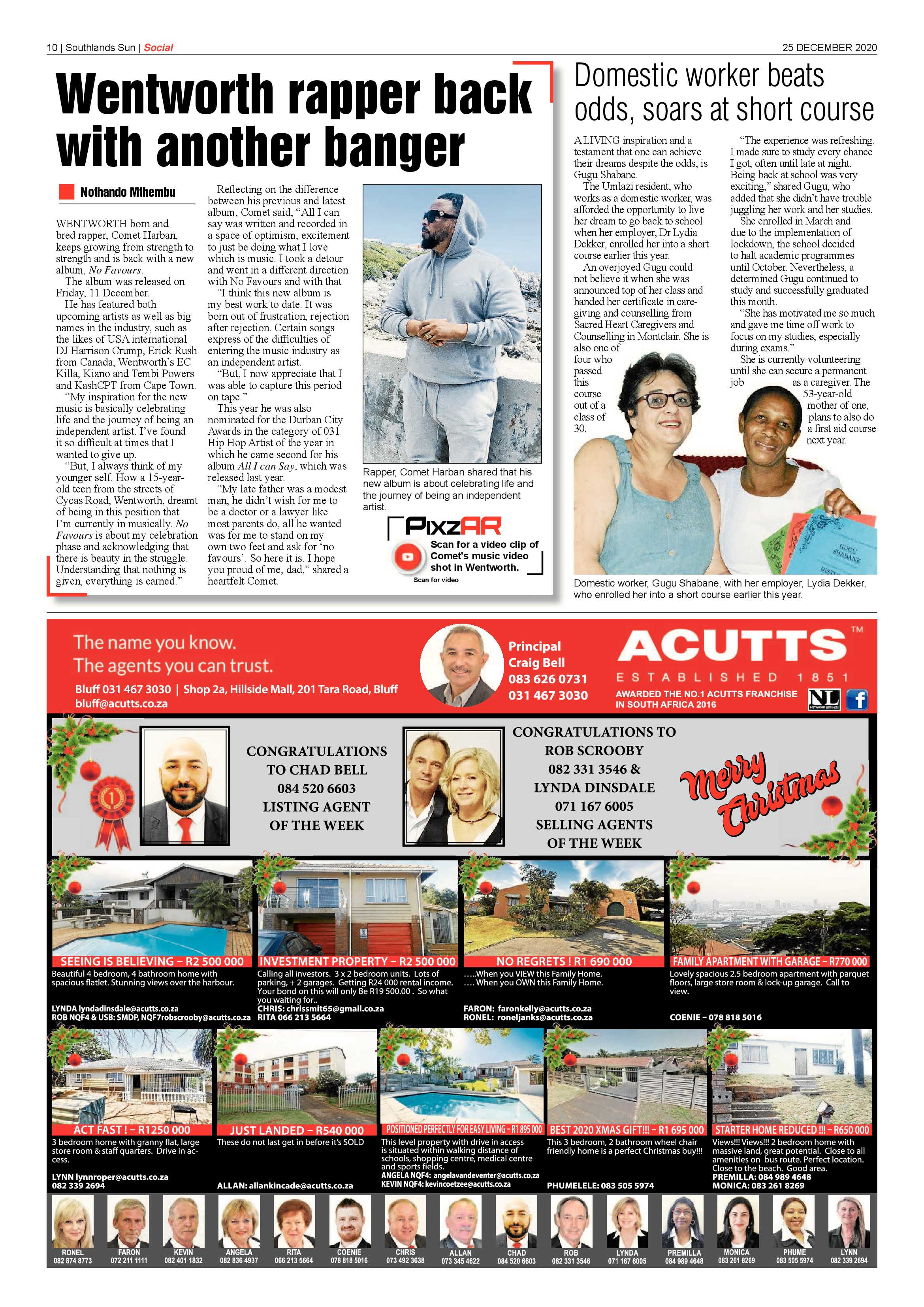 Southlands Sun 25 November 2020 page 10