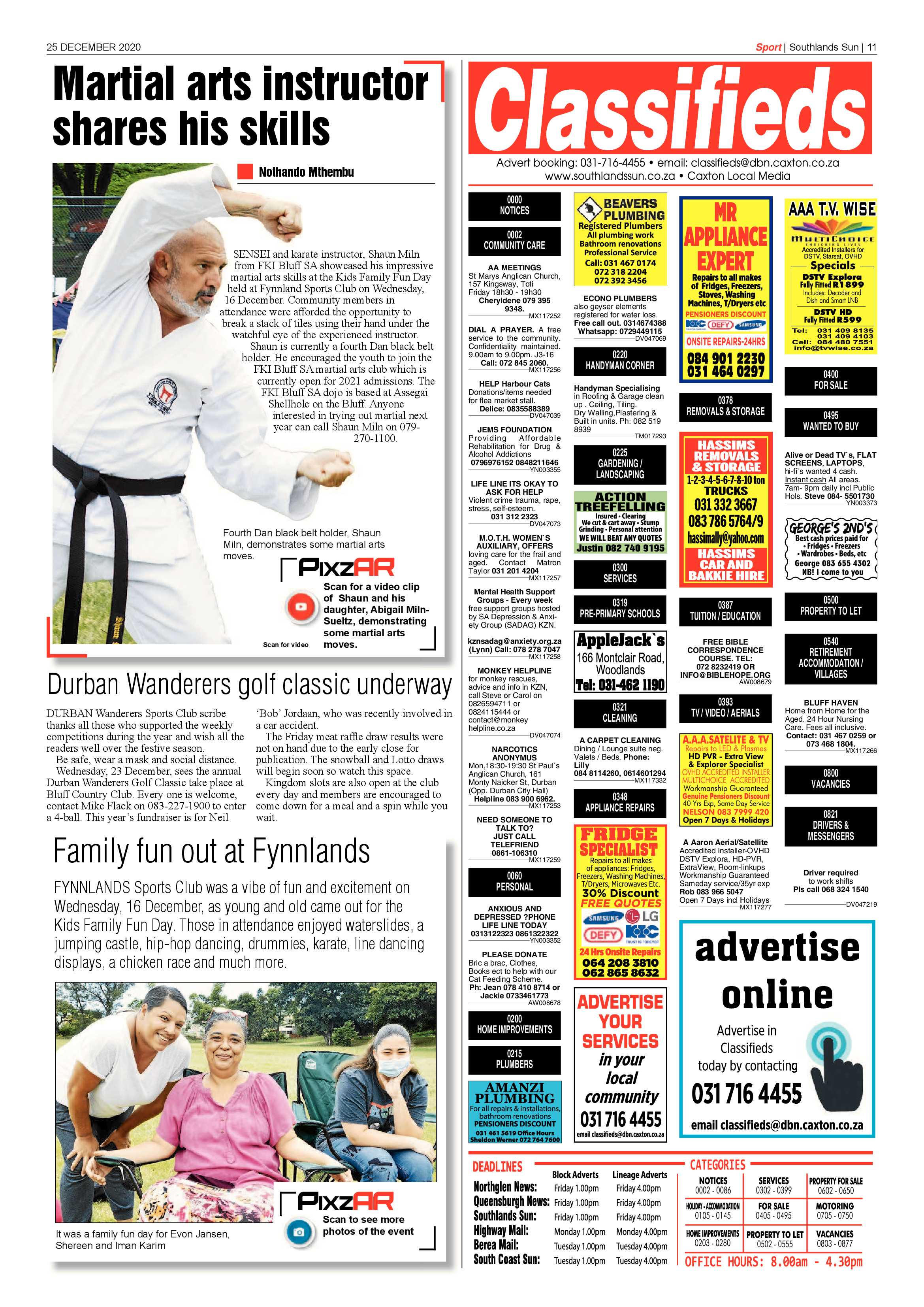 Southlands Sun 25 November 2020 page 11