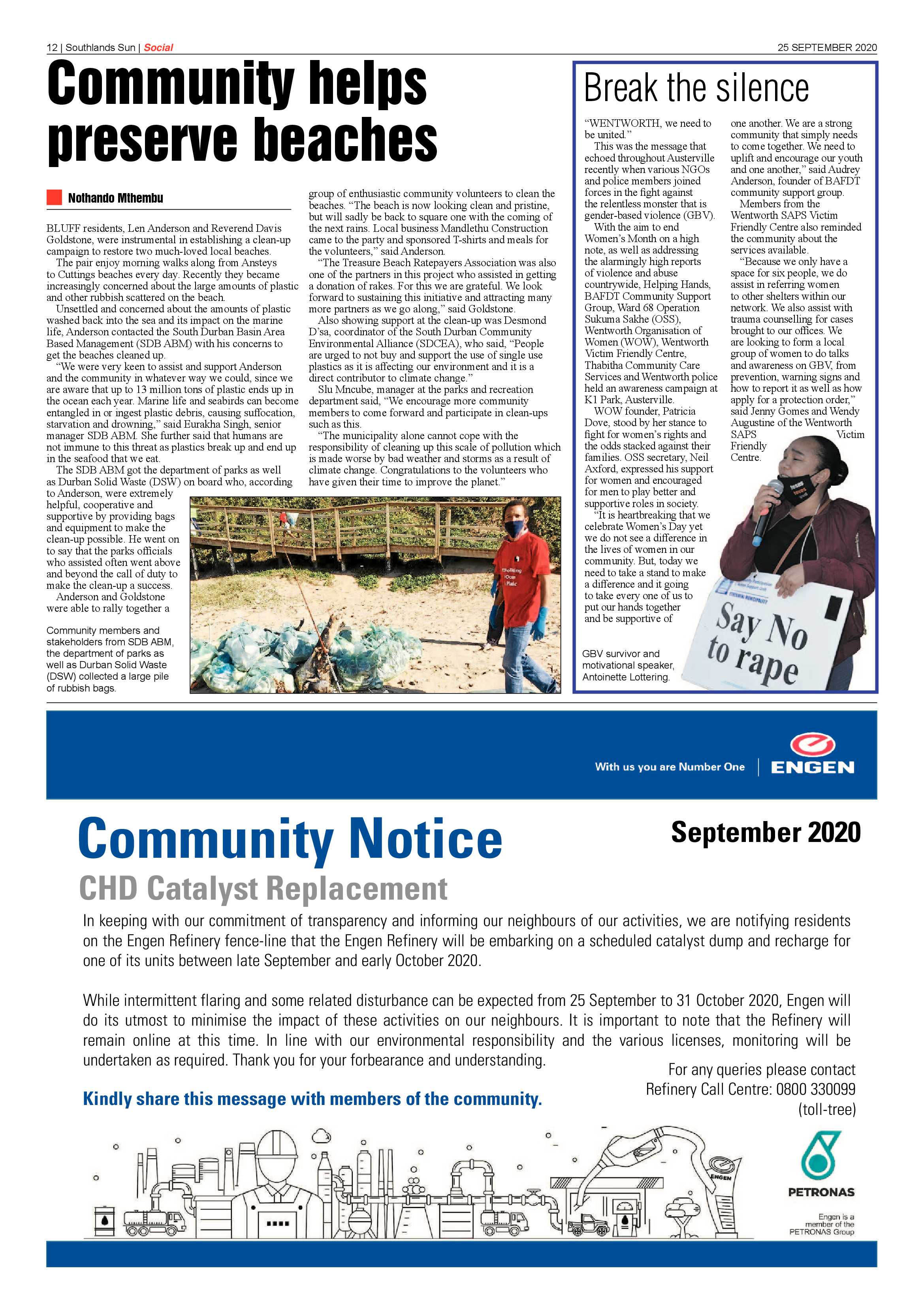 Southlands Sun 25 September 2020 page 12