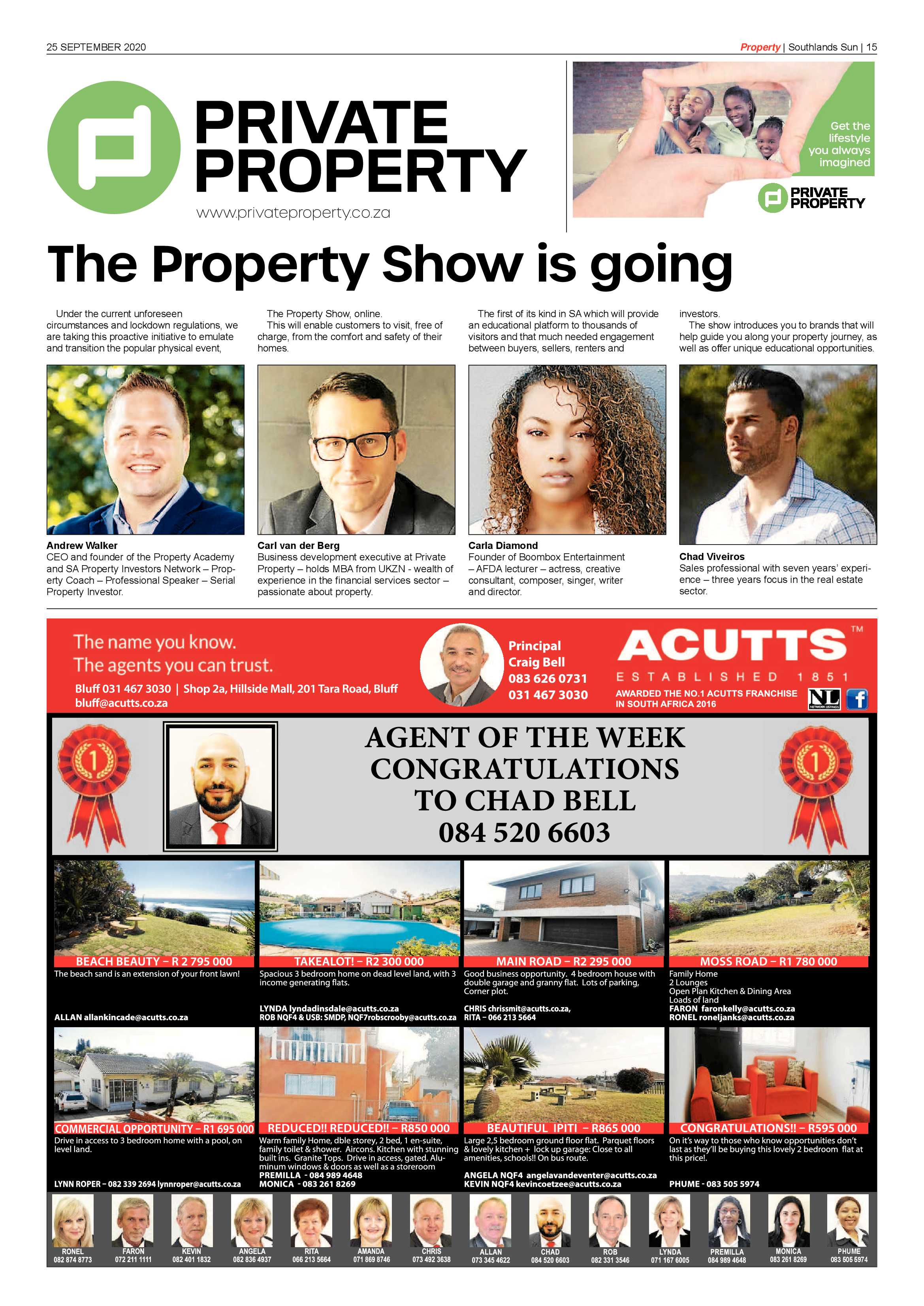 Southlands Sun 25 September 2020 page 15