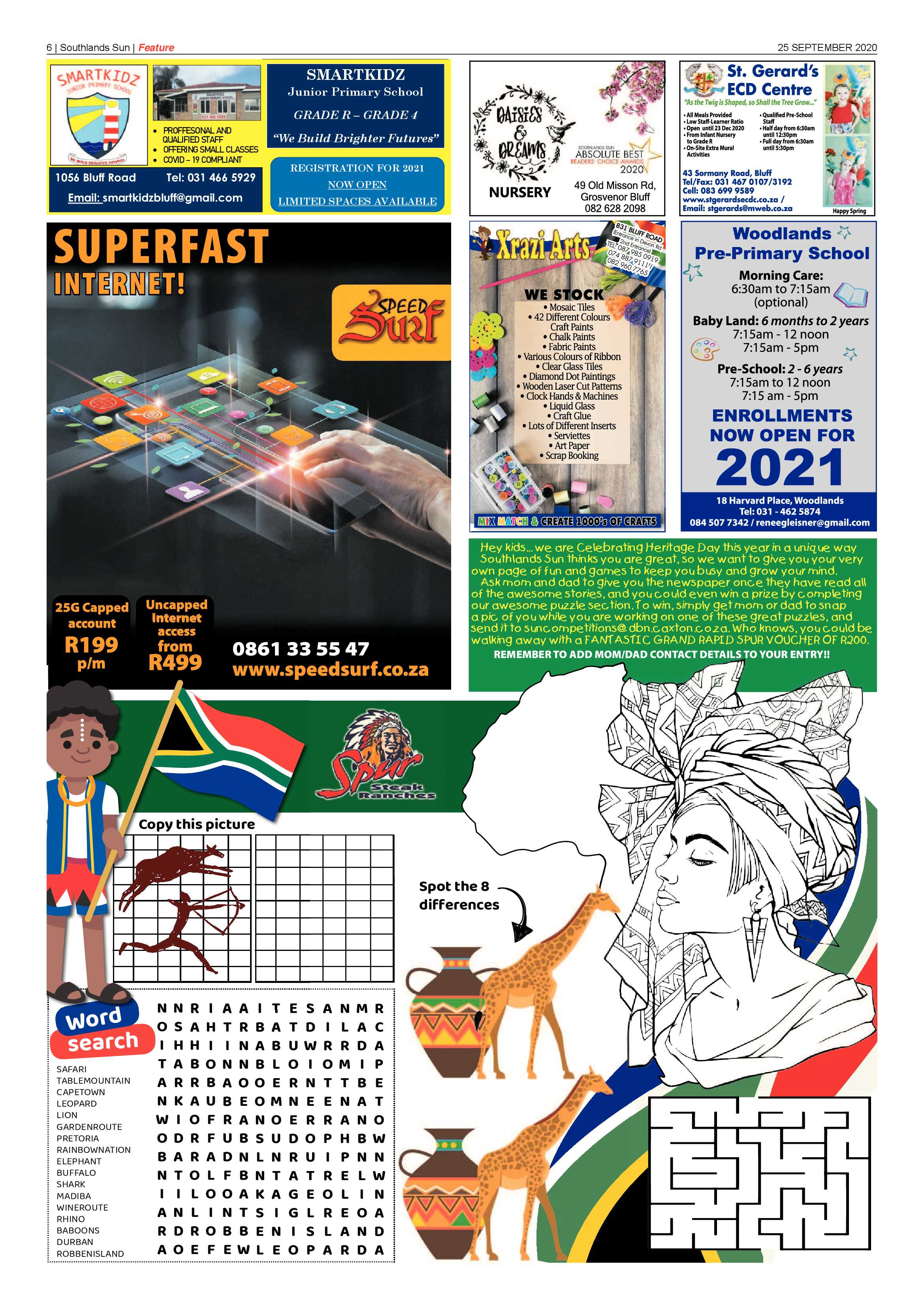 Southlands Sun 25 September 2020 page 6